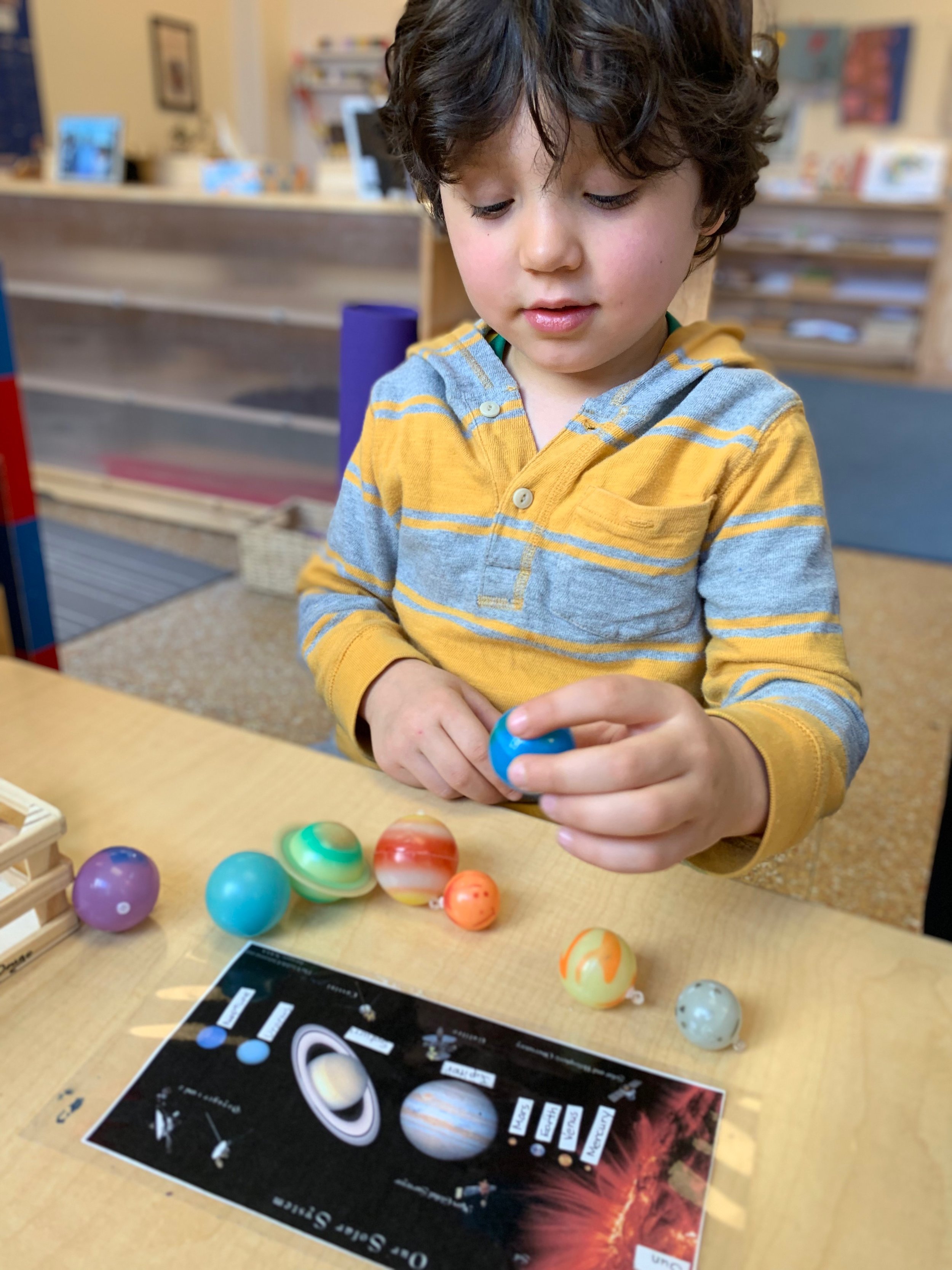 Finding the planet in our solar system where life is found- Earth!