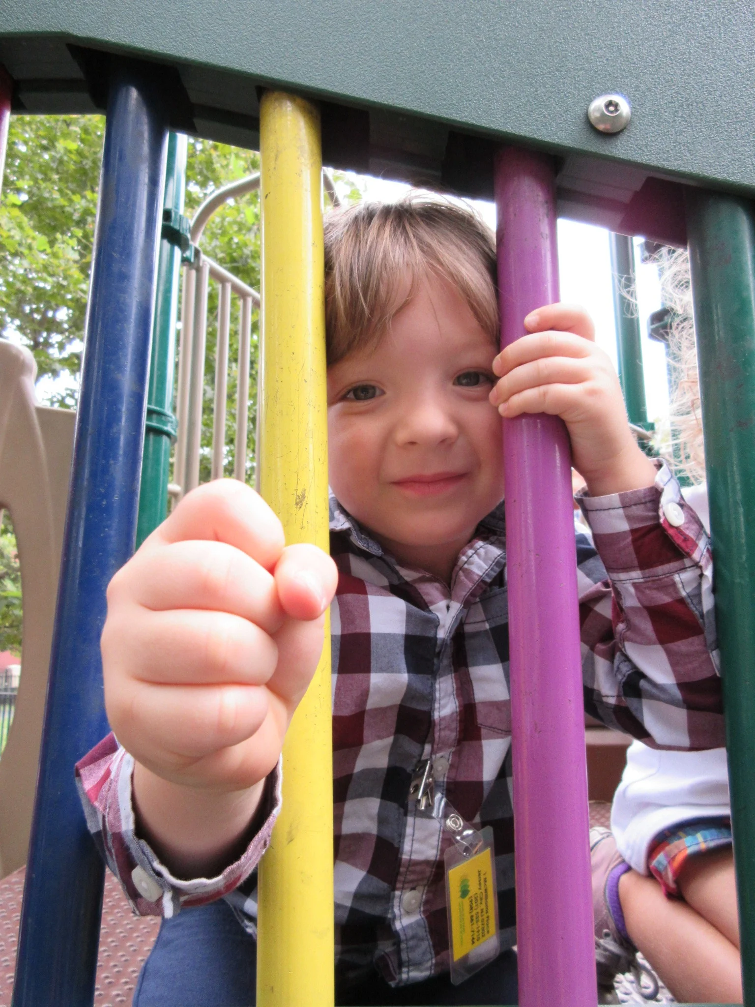 Enjoying some park time.