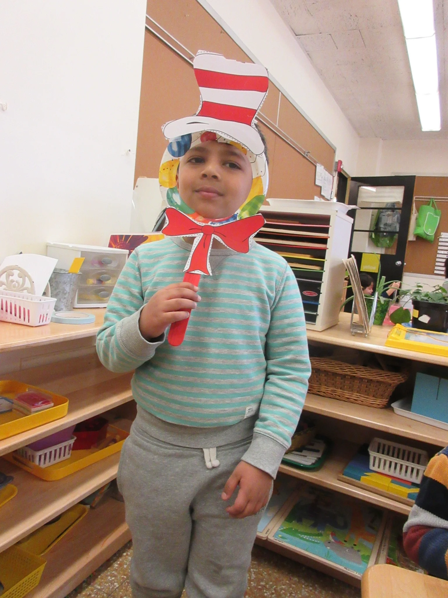 Happy birthday Dr. Seuss! Thanks for all the wonderful characters and books.  Yellow Room loves the Cat in the Hat!