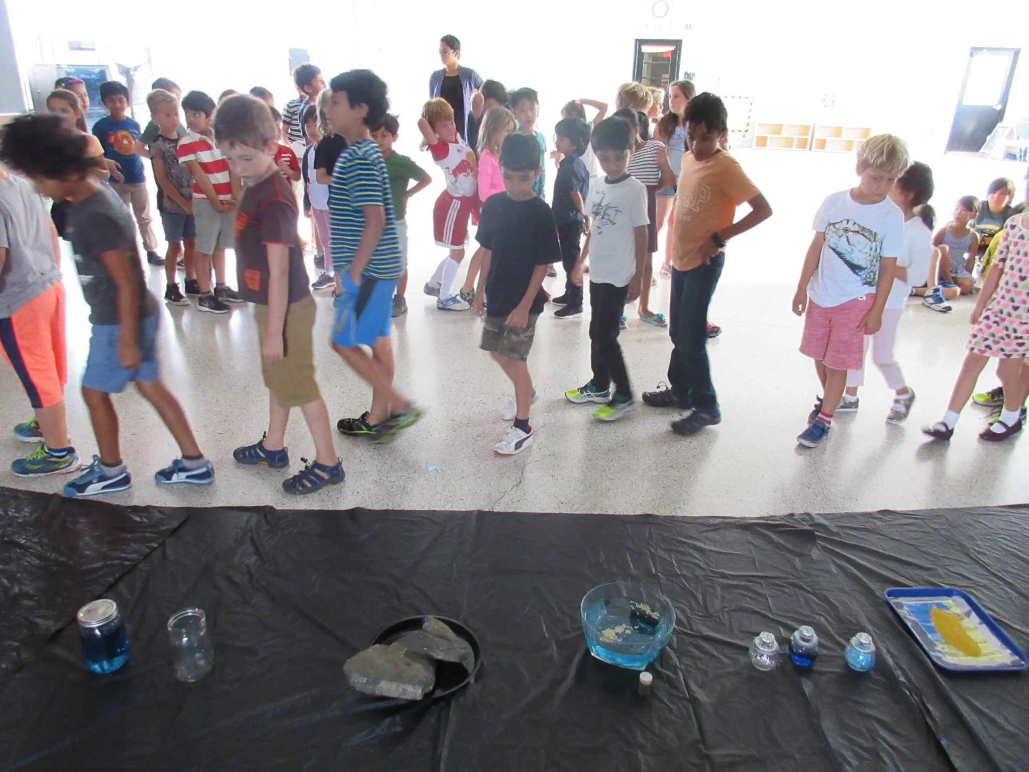 Up close look at the First Great Lesson.