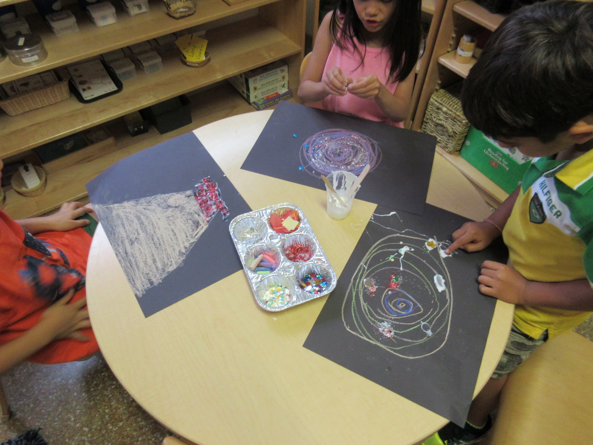 Arts and crafts after the First Great Lesson.