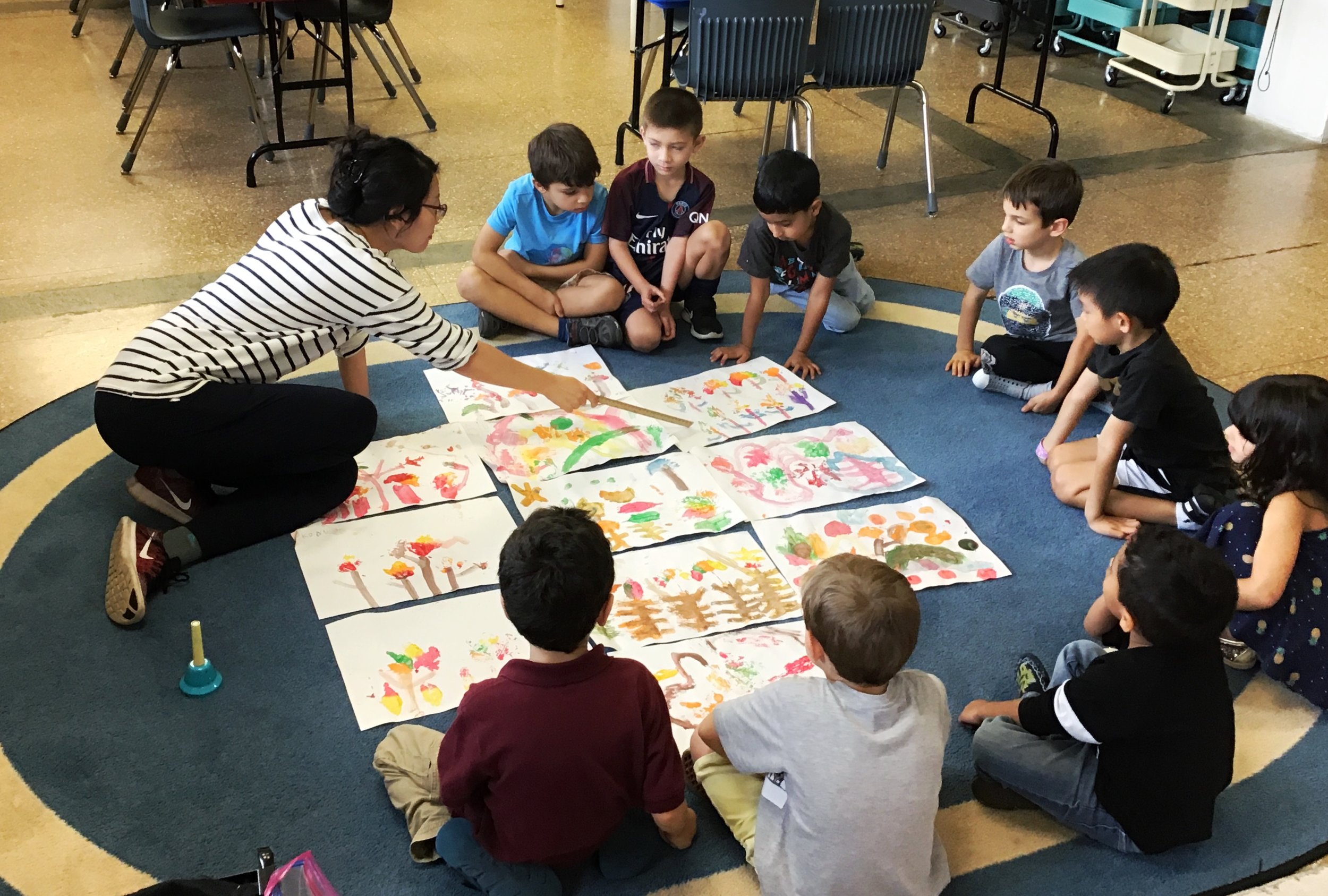 K art this week began with a technique study and workshopping of ideas, based on last week’s work 