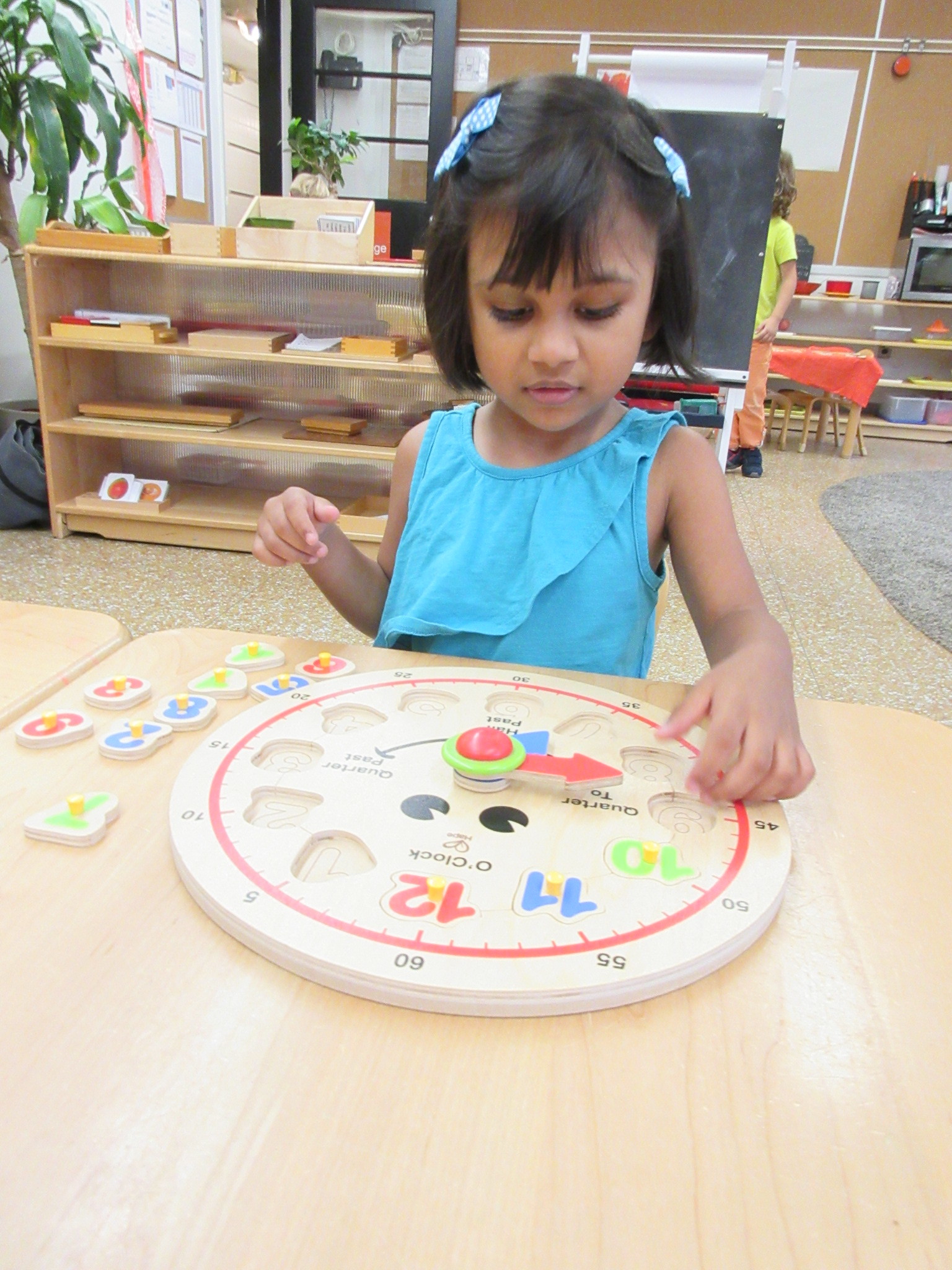 Exploring numbers on the clock