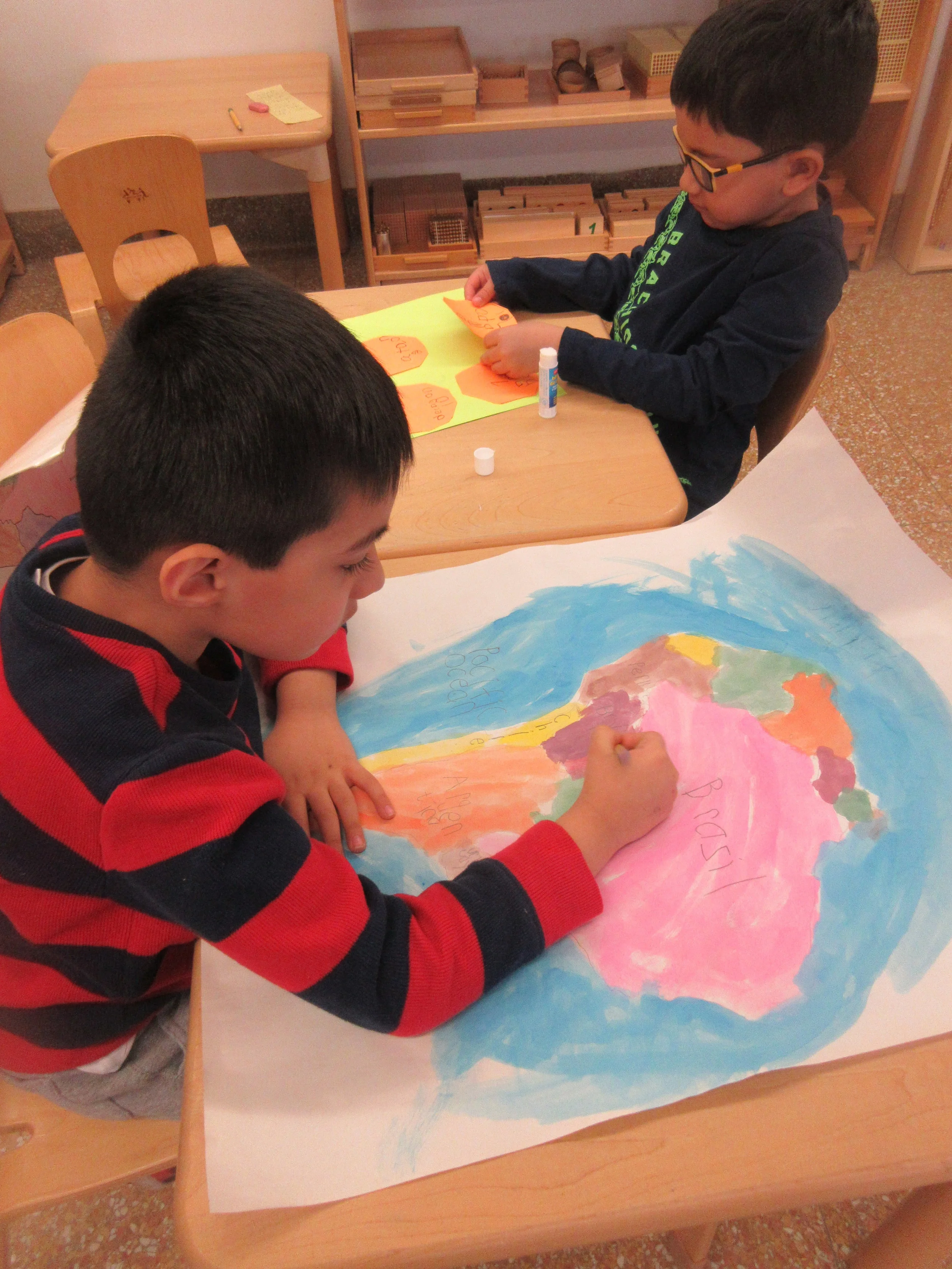 Great friends working hard together! 