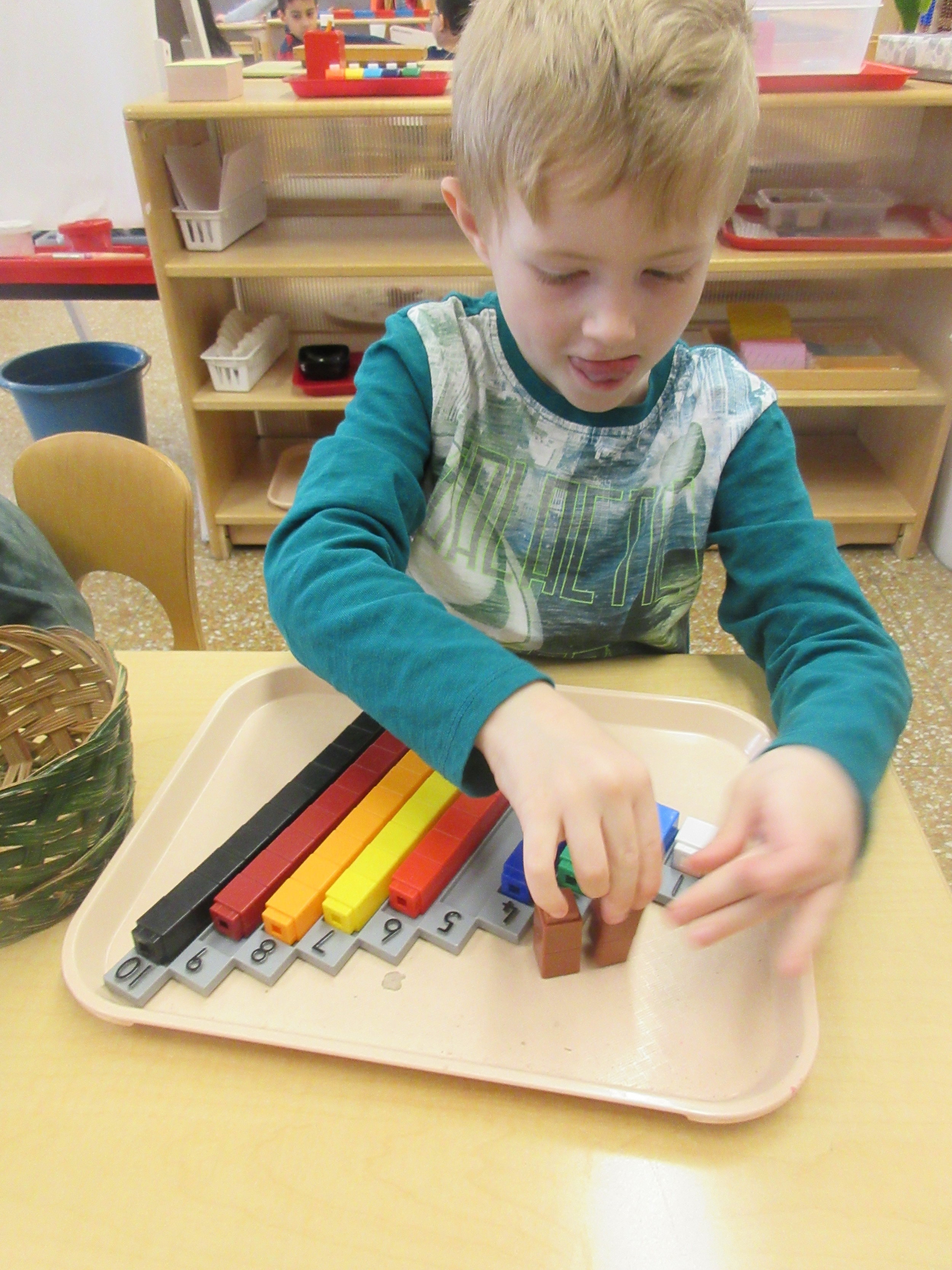 Sorting and counting with unifex cubes! 
