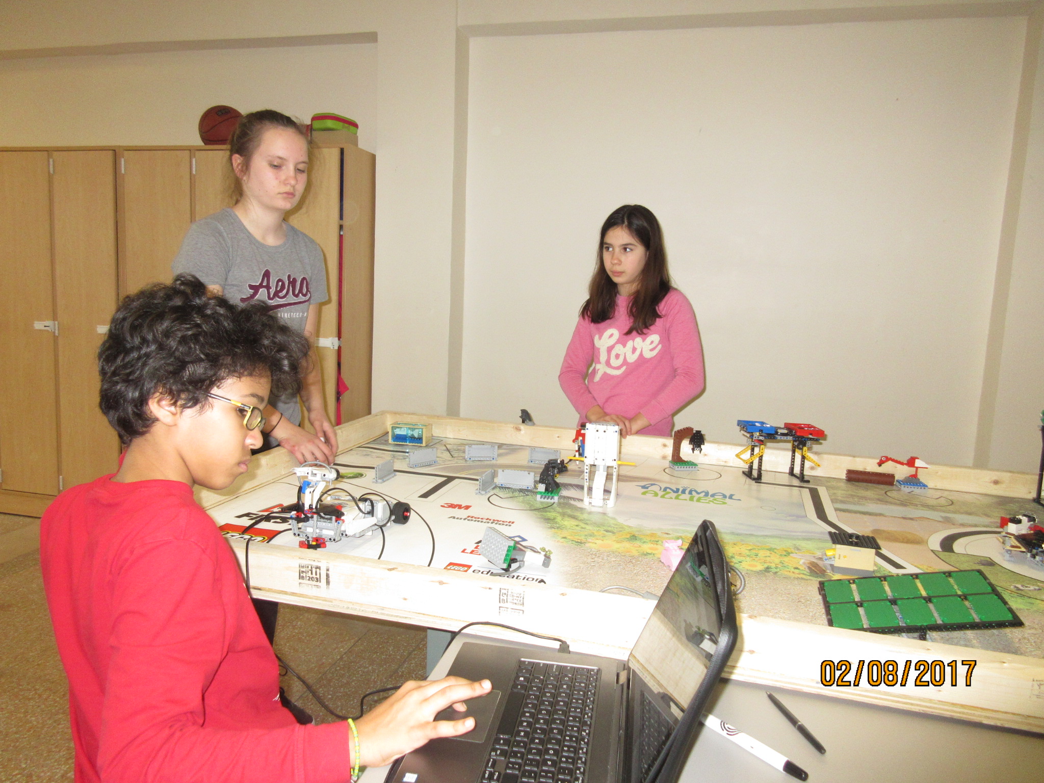 Inspecting the Lego Robotics Board