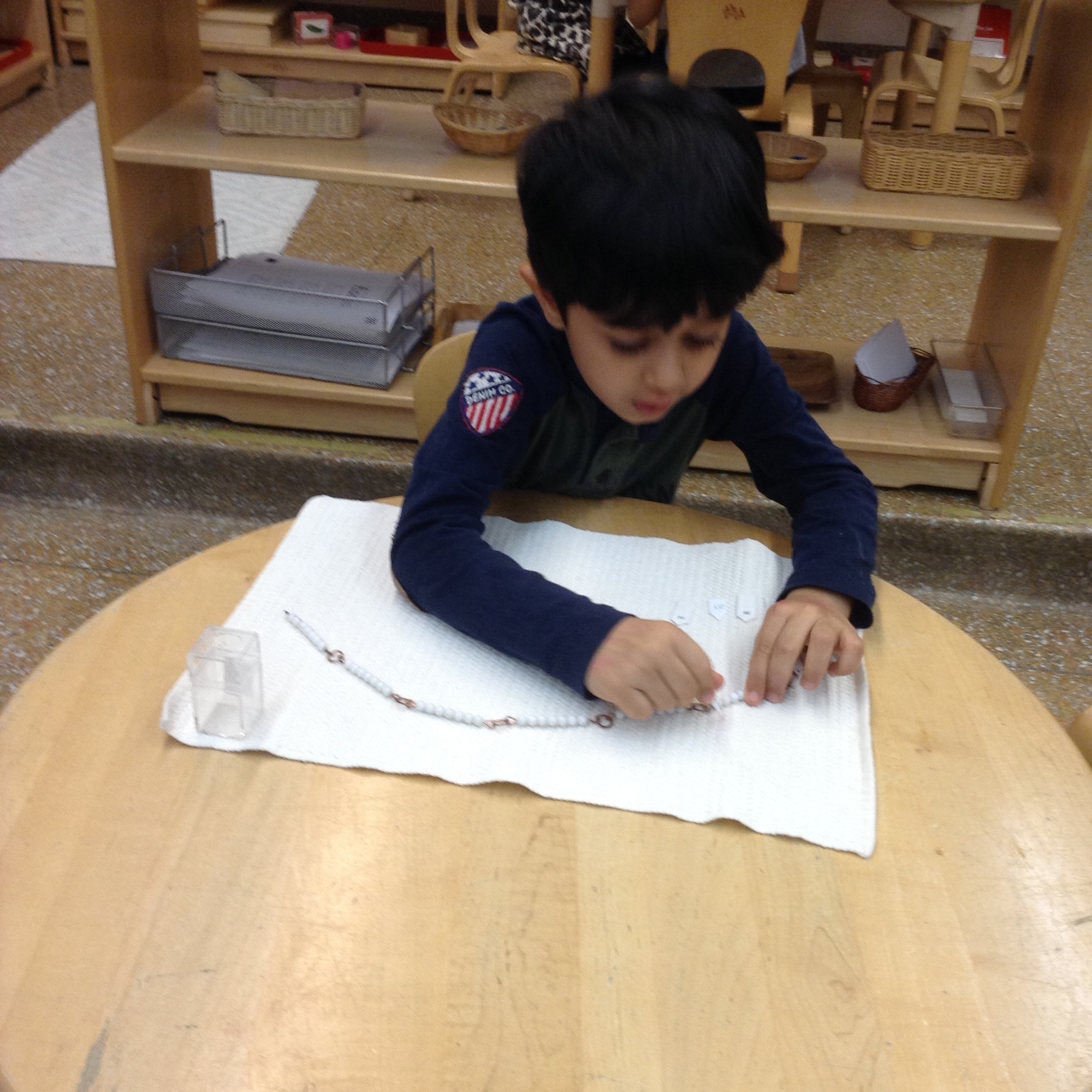 Skip counting with the short chains was contagious this week!