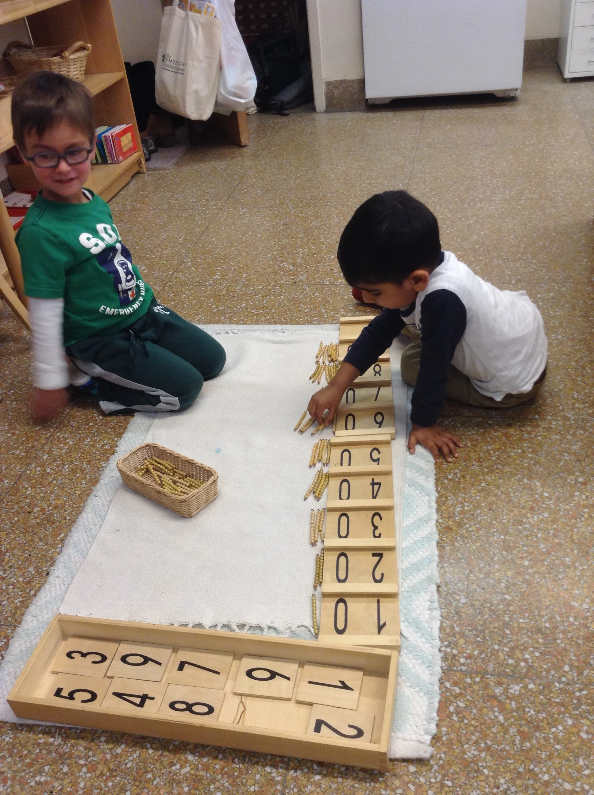 I can count by tens!