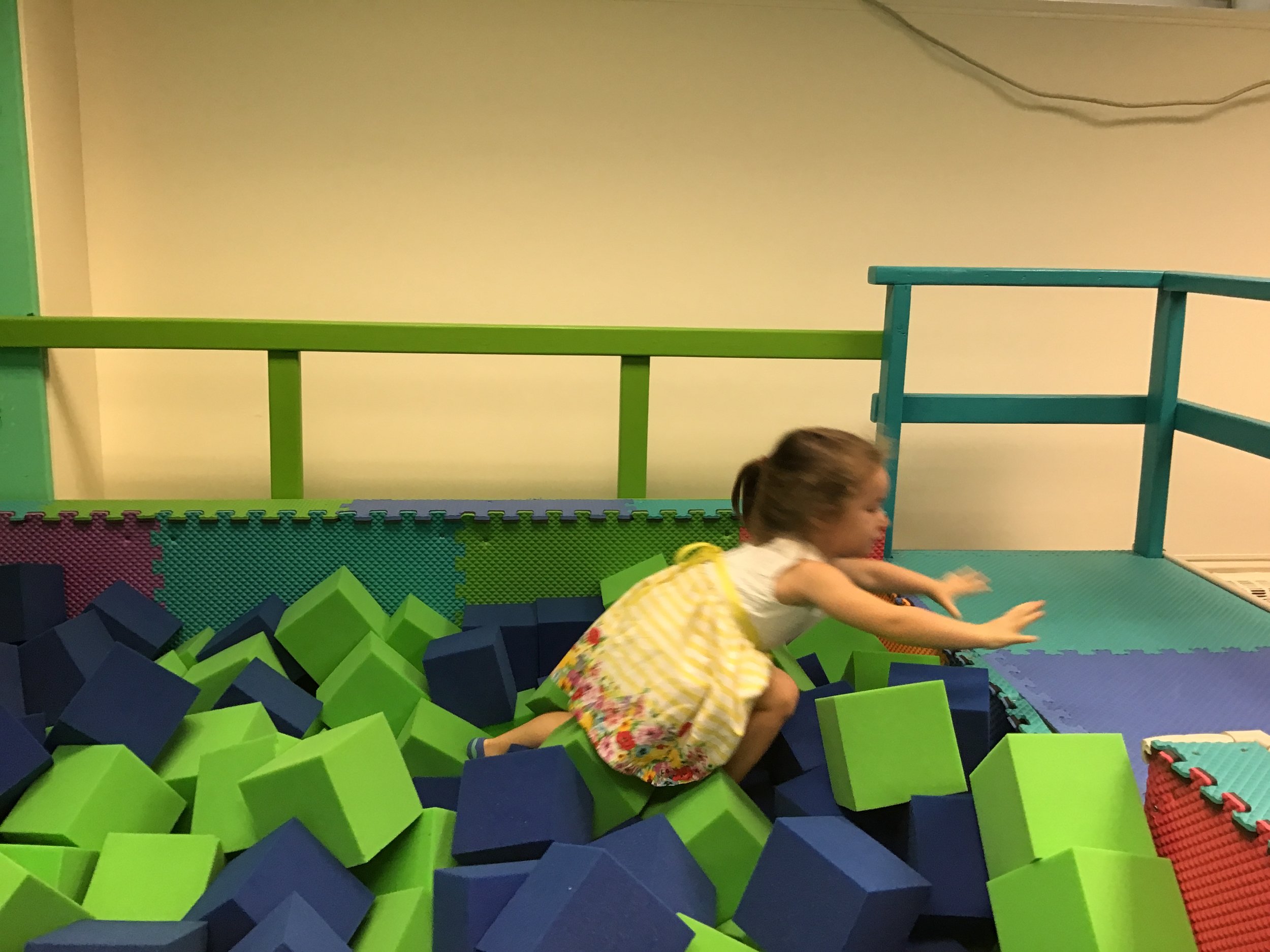 Jumping pit,,, I’m going to try again...