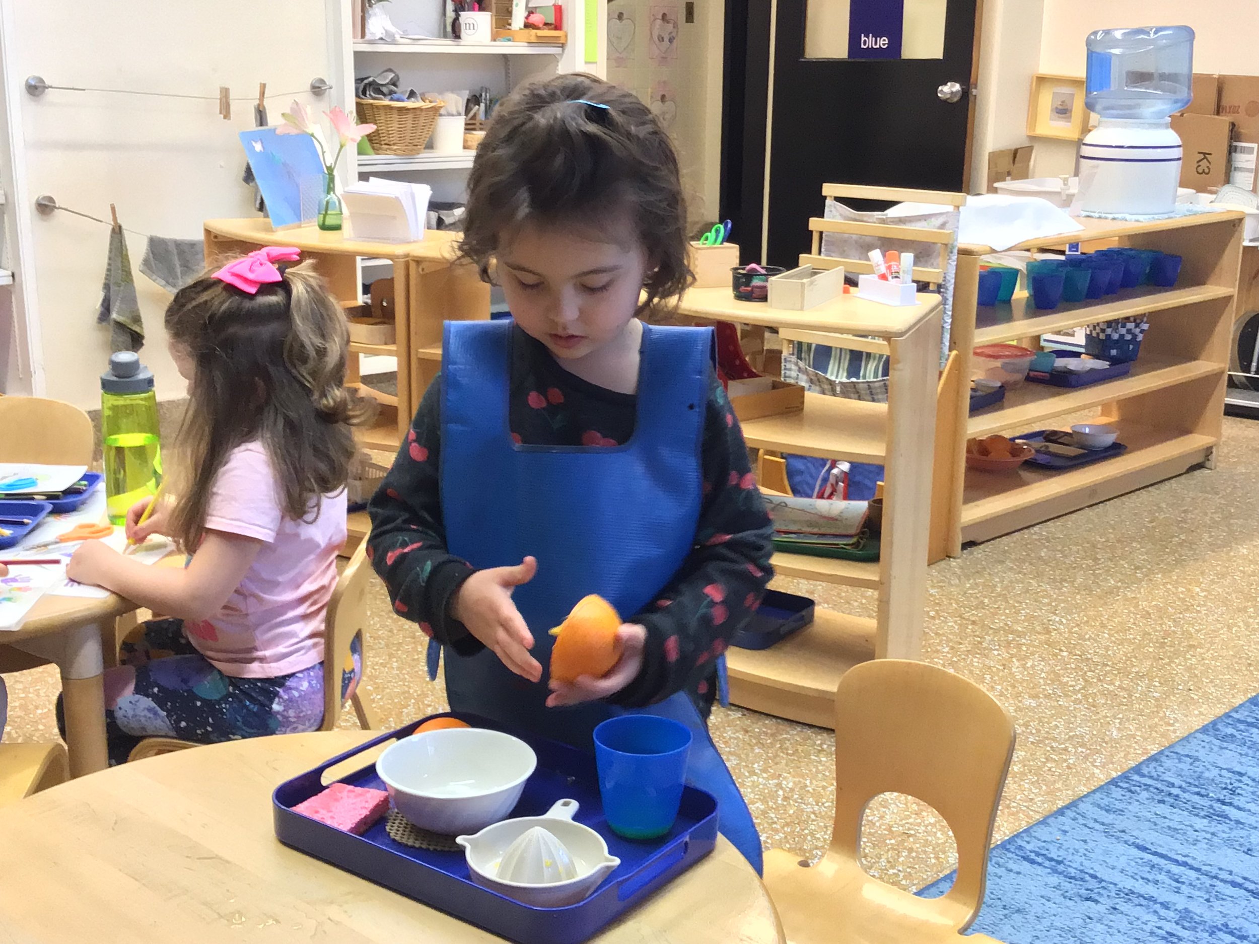 Orange juicing