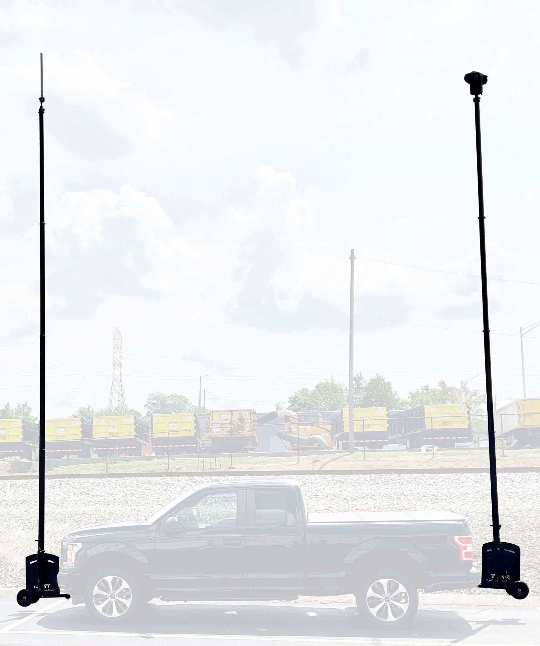 F-150+truck+with+30+foot+9+meter+RATT+mobile+tower+system+on+rear+hitch+and+dront+hitch+with+P25+antenna+and+RATT+RQ621+Axis+Q6215-LE+PTZ+surveillance+camera+Knoxville+8-2022.jpg