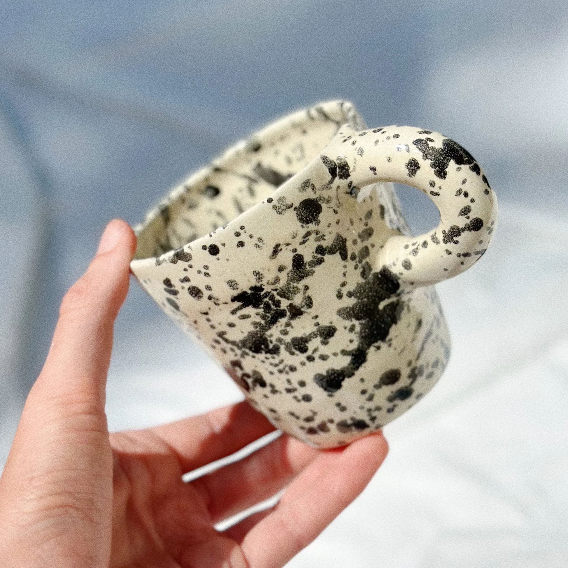 Splatter Cappuccino Cup