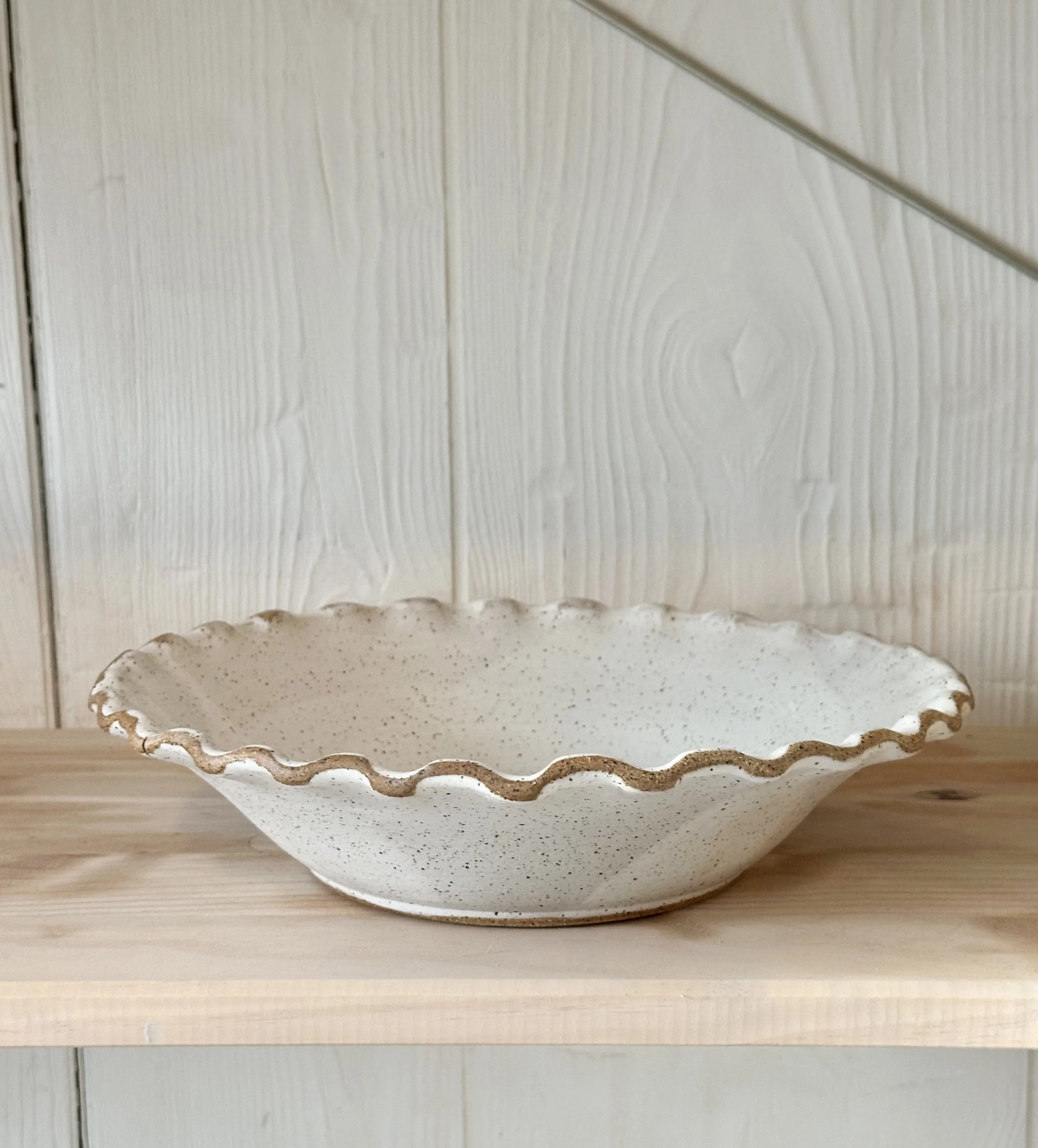 Ruffle Serving Bowl