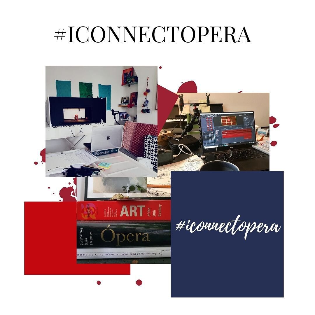 JOIN OUR LAUNCH with #iconnectopera sharing how you stay connected to opera today + tag us @i_opera_ 
.
.
.
#operasingersofinstagram #singfluencer #savethearts #artistsoninstagram #operasinger #100daysofpractice #producer #director #designer #musicia