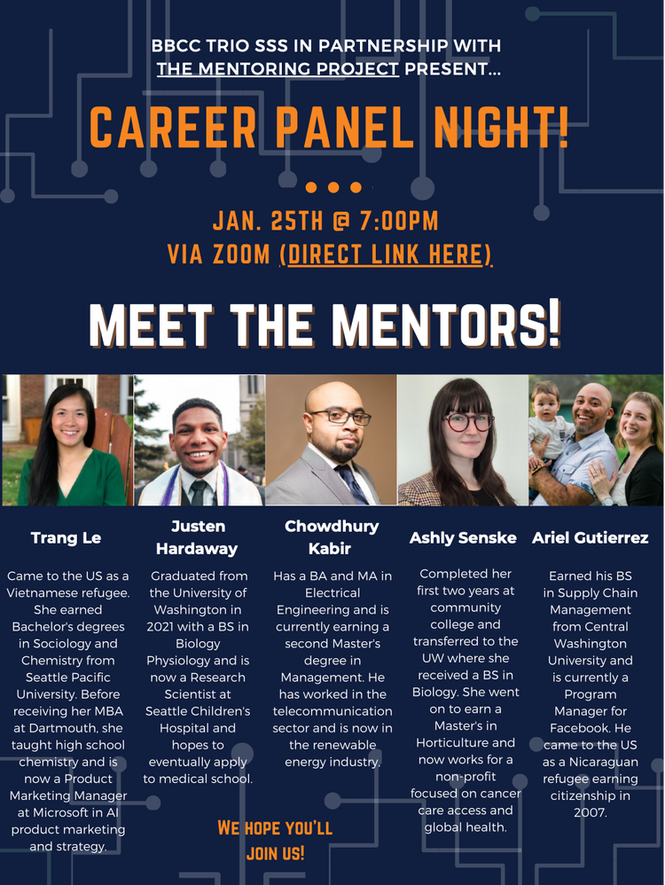 Career Panels — The Mentoring Project