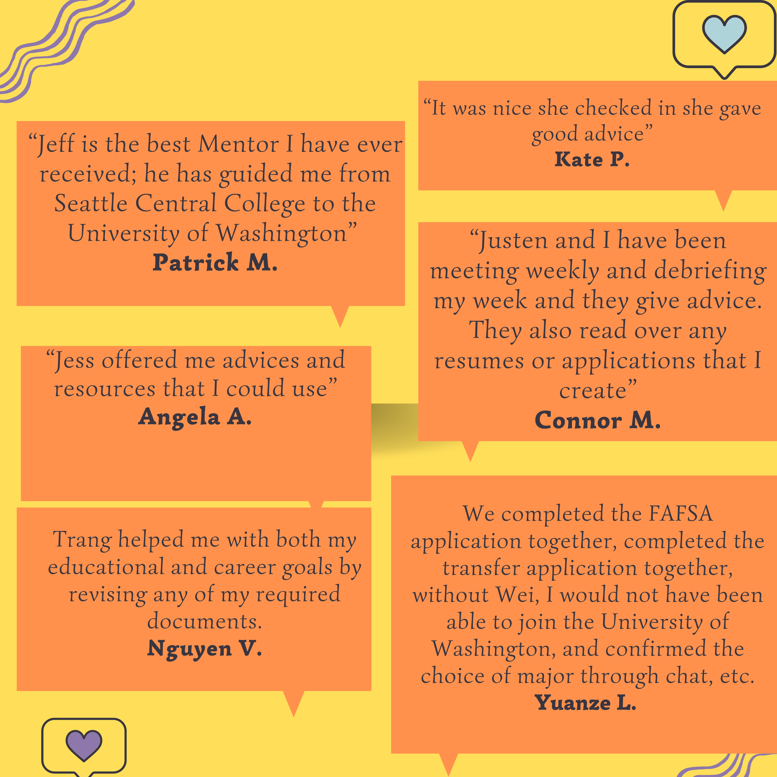 Student Testimonials The Mentoring Project student-testimonials-the-mentoring-project