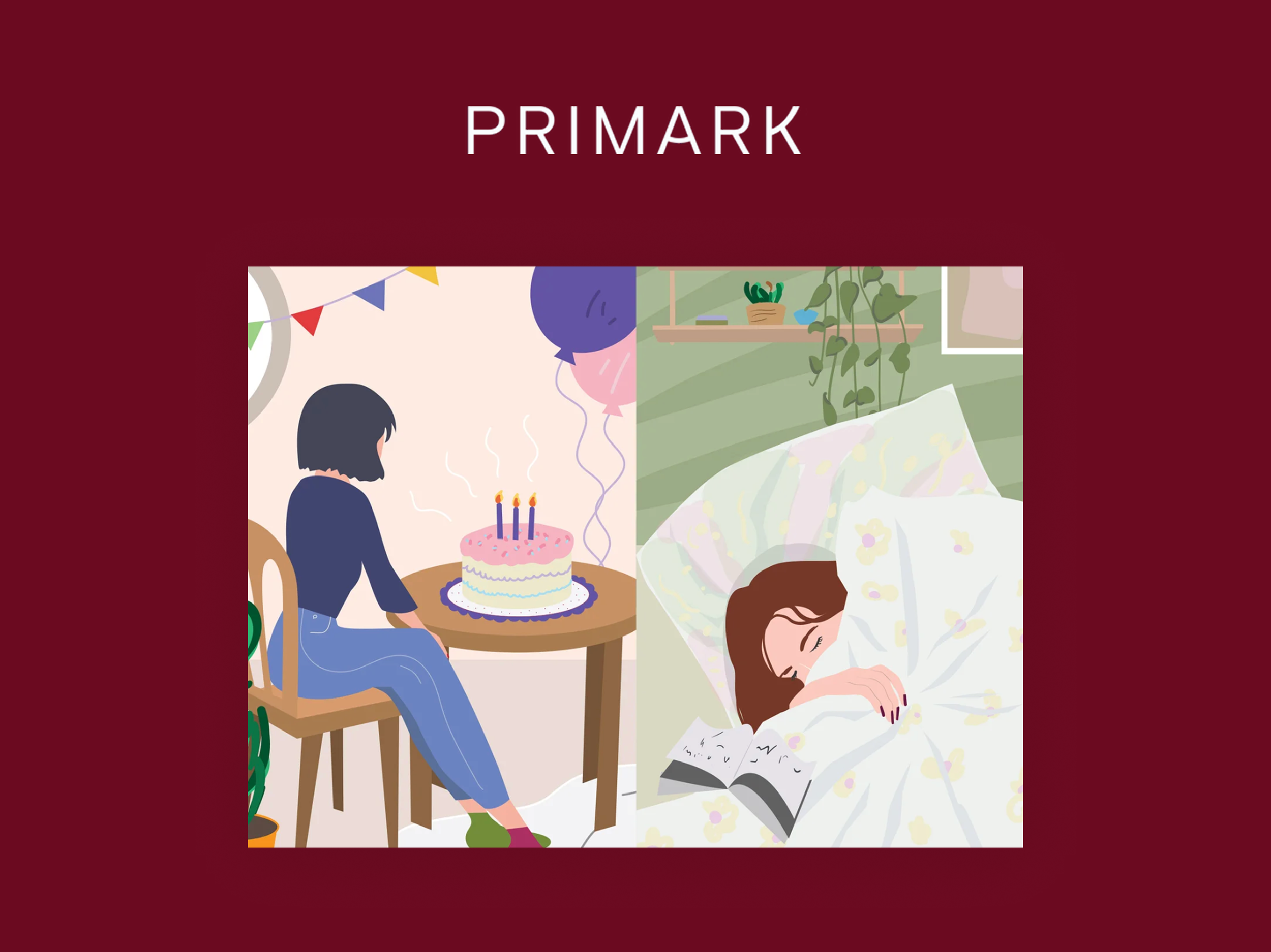 Primark editorial illustration
