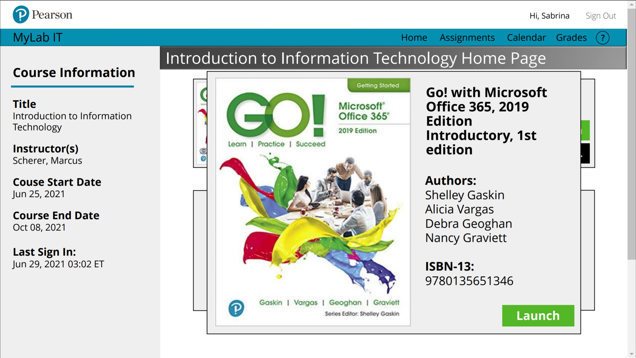Currently, access to the course e-text is located separately. The proposed redesign would centralize access to the text on top of the software-specific assets (like Assignments, for example).