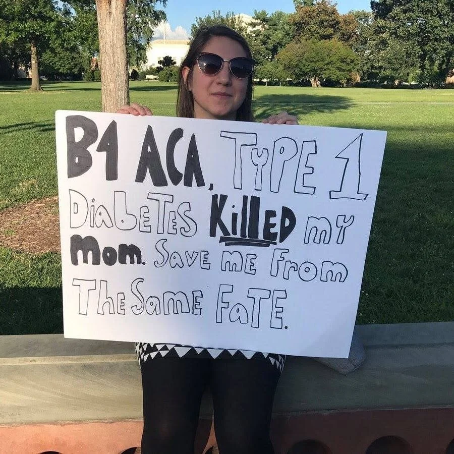 Hannah lost her mom to diabetes complications.