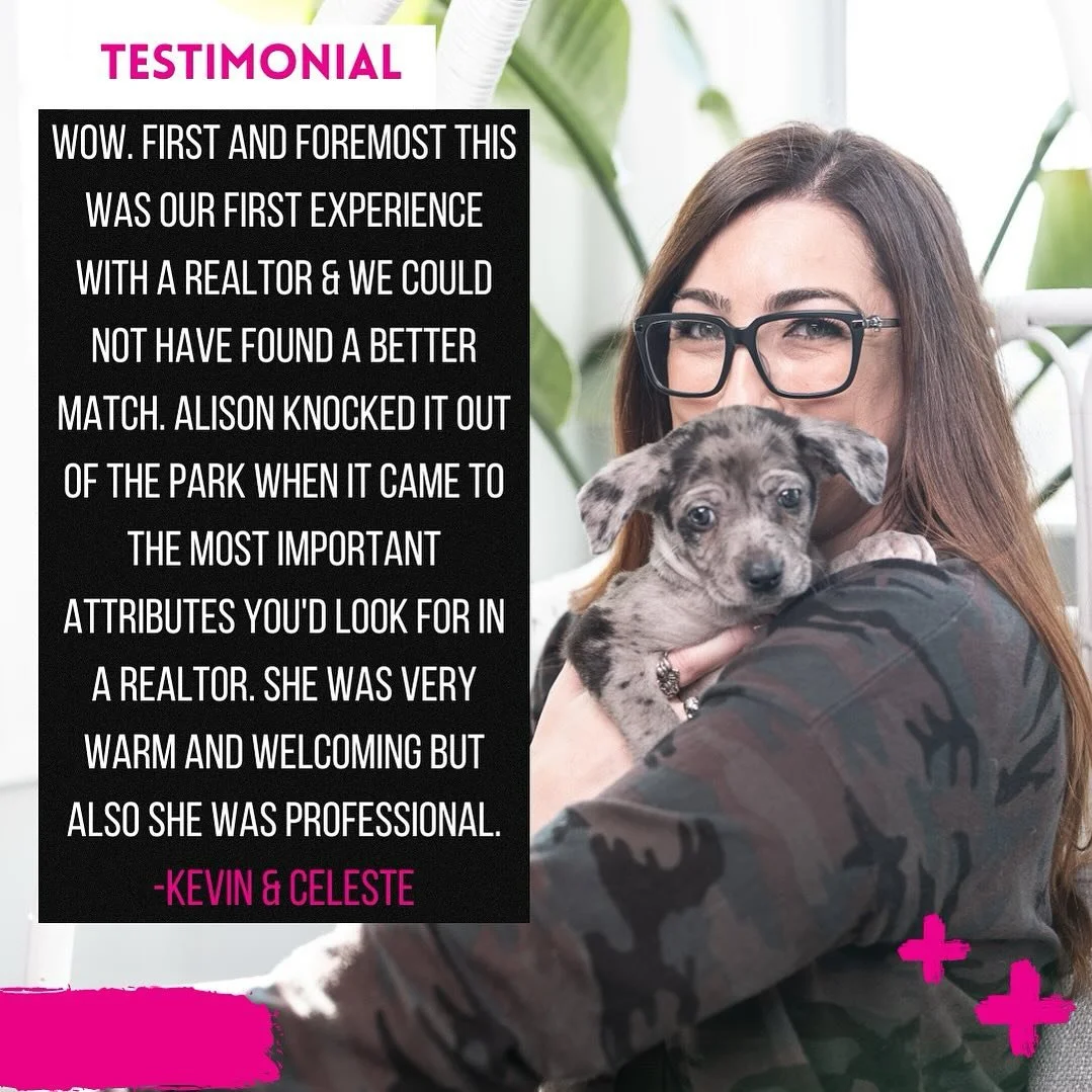 This Fall picked back up again so I have a bunch of new testimonials that&rsquo;ve come in. To say I am grateful for the trust people put in me when going through the process of finding their first home together is an understatement. Much love to my 