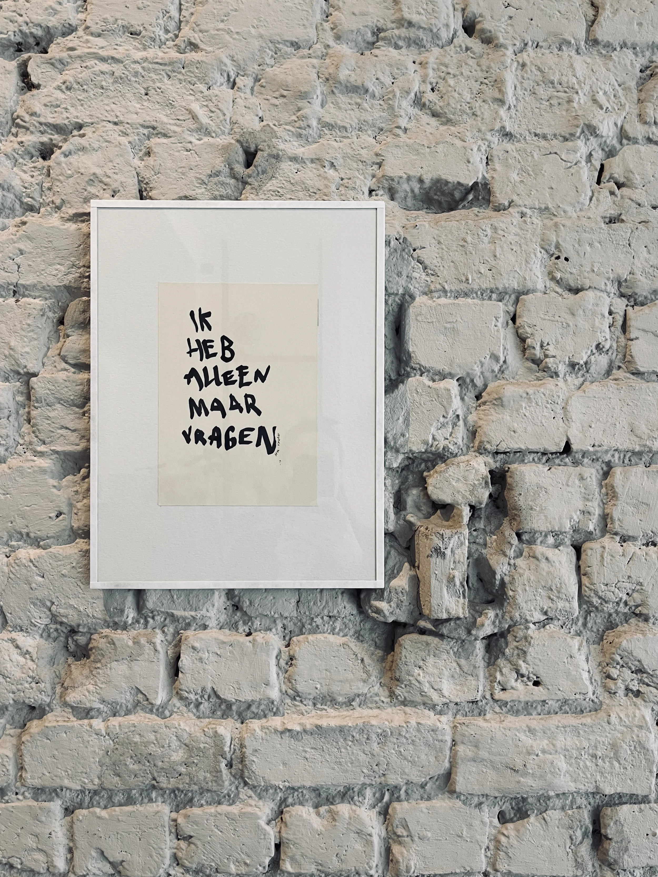 ik heb alleen maar vragen 
 
inkt op papier
 
14,8 x 21 cm
 
verkocht