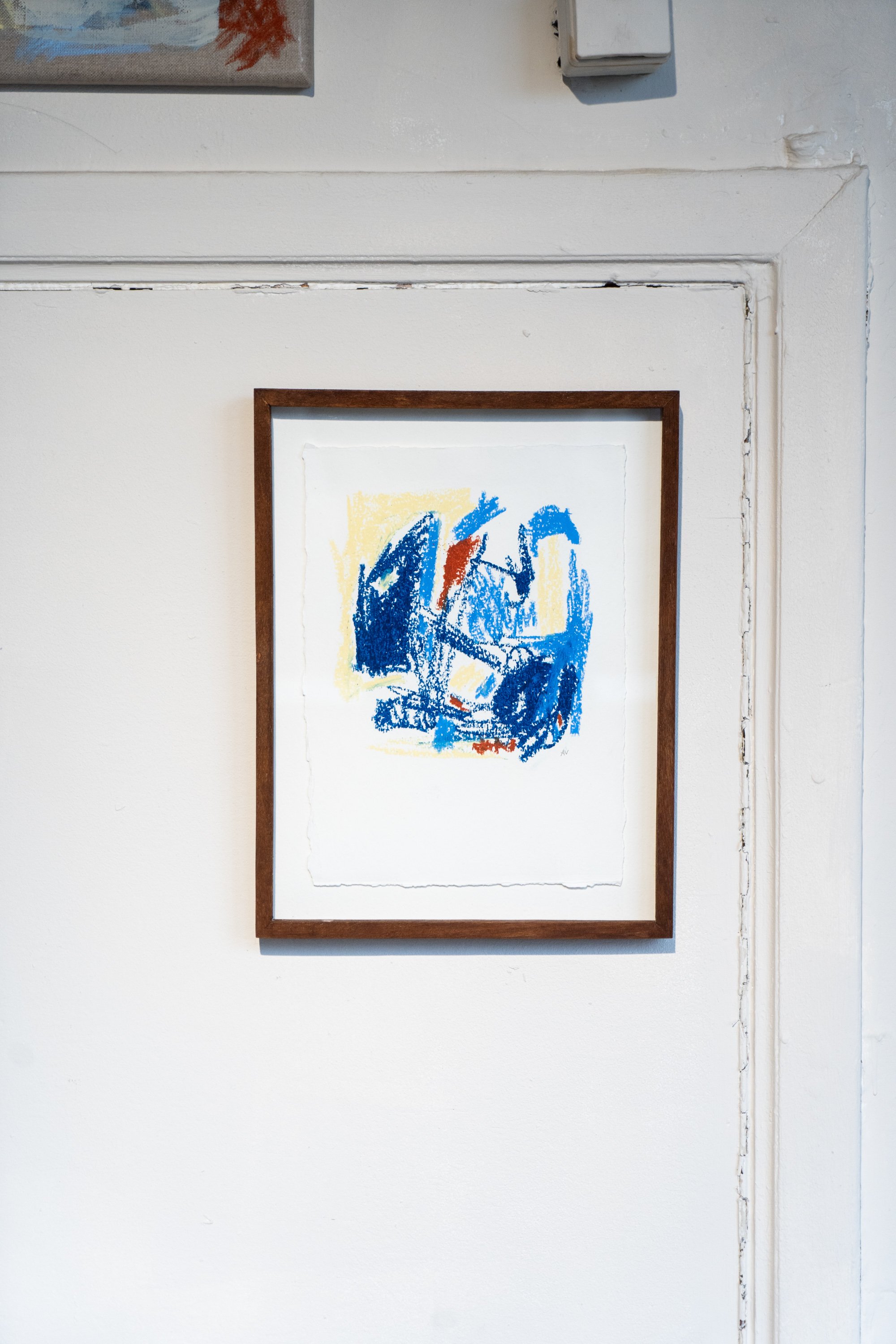 chaos binnen de perken
 
oliepastel op papier
 
21 x 29,7 cm
 
€ 290,- (ingekaderd)