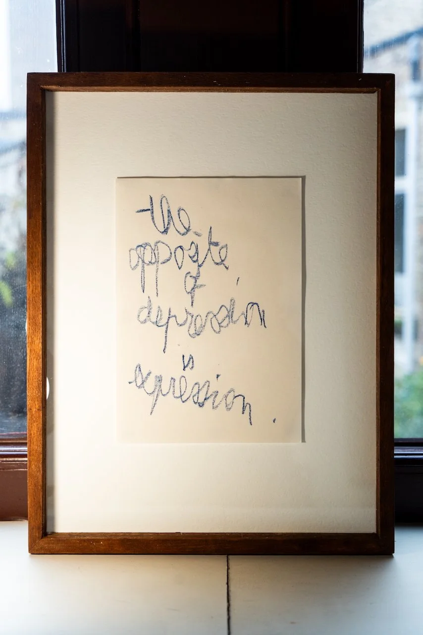 The opposite of depression, 2025
 
oliepastel op papier
 
14,8 x 21 cm
 
230 € (ingekaderd)