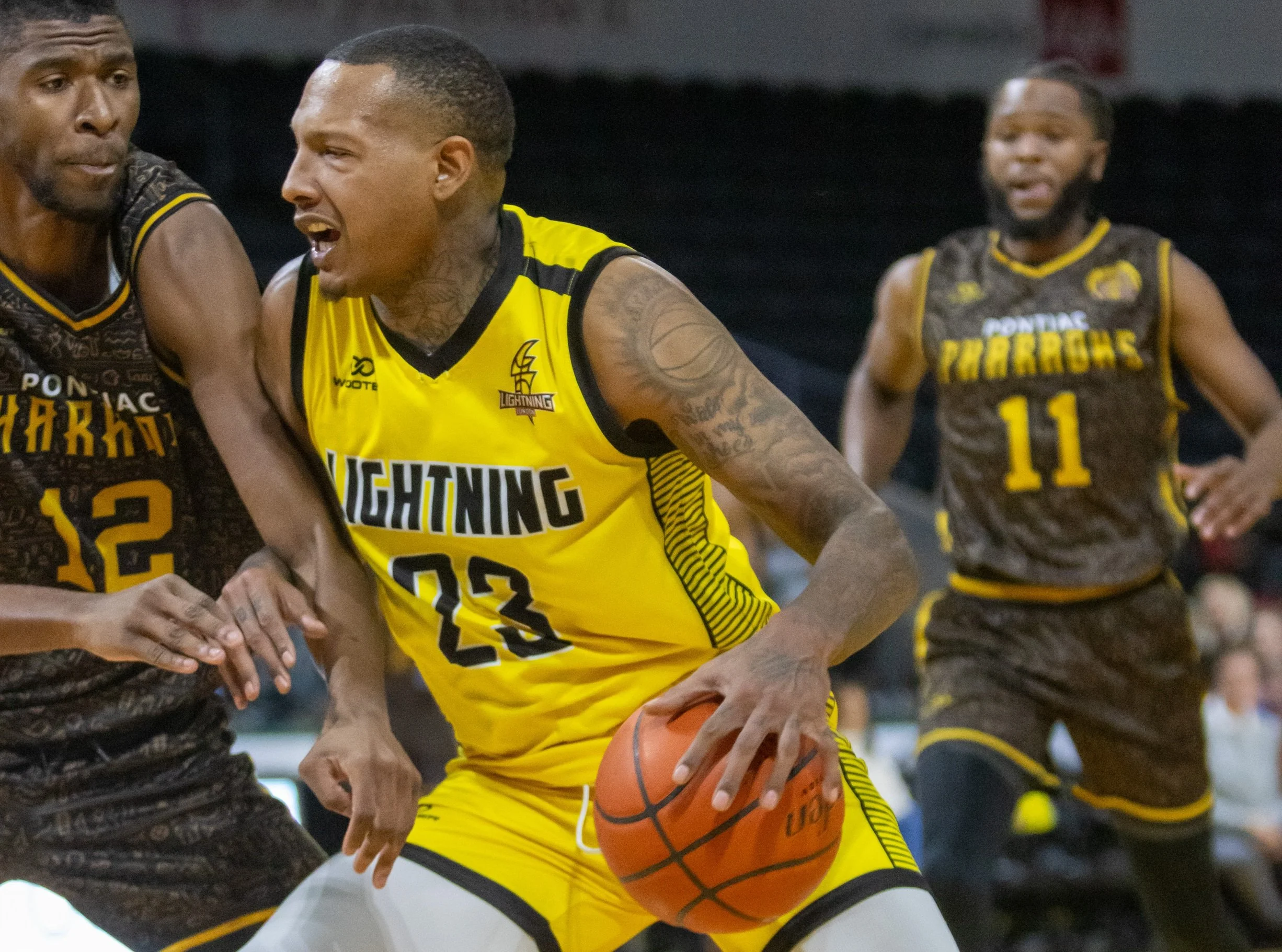   Billy White is one of four players on London’s opening day roster who remain on the team heading into action this weekend. (Photo: Jade Sumpton).  