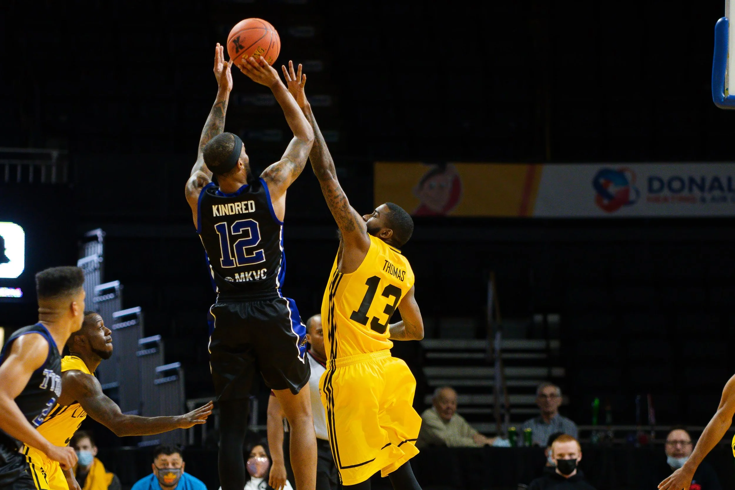   The Lightning did a good job in Game 1 of holding league MVP Joel Kindred in check. (Photo: Matt Hiscox Photography).  