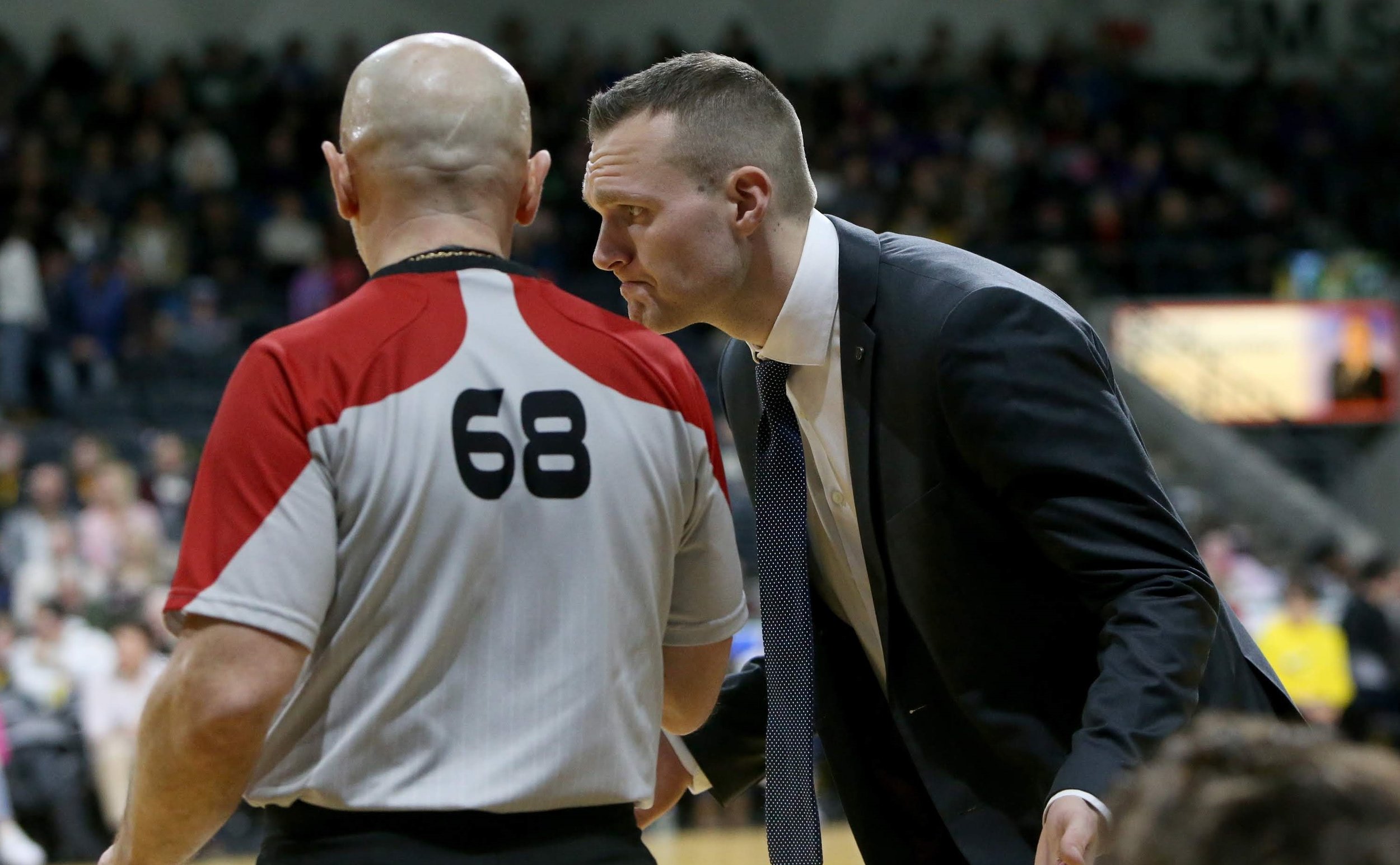   Plumb during a Feb. 29, 2020 win over the Windsor Express. The Lightning played just two more games before the COVID-19 shutdown. (Photo: Luke Durda).  