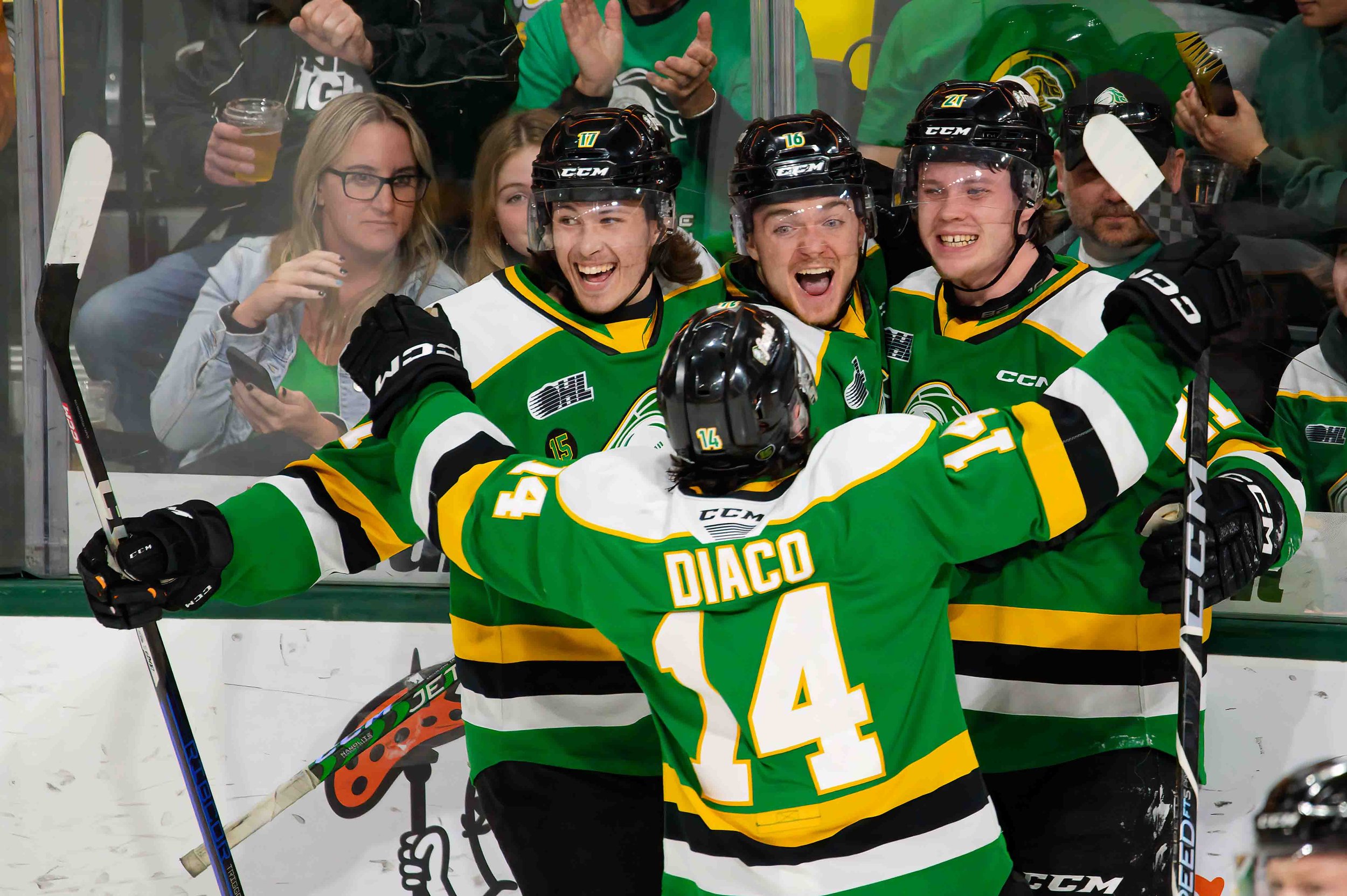 KNIGHTS TAKE GAME 1 IN WESTERN QF - London Knights