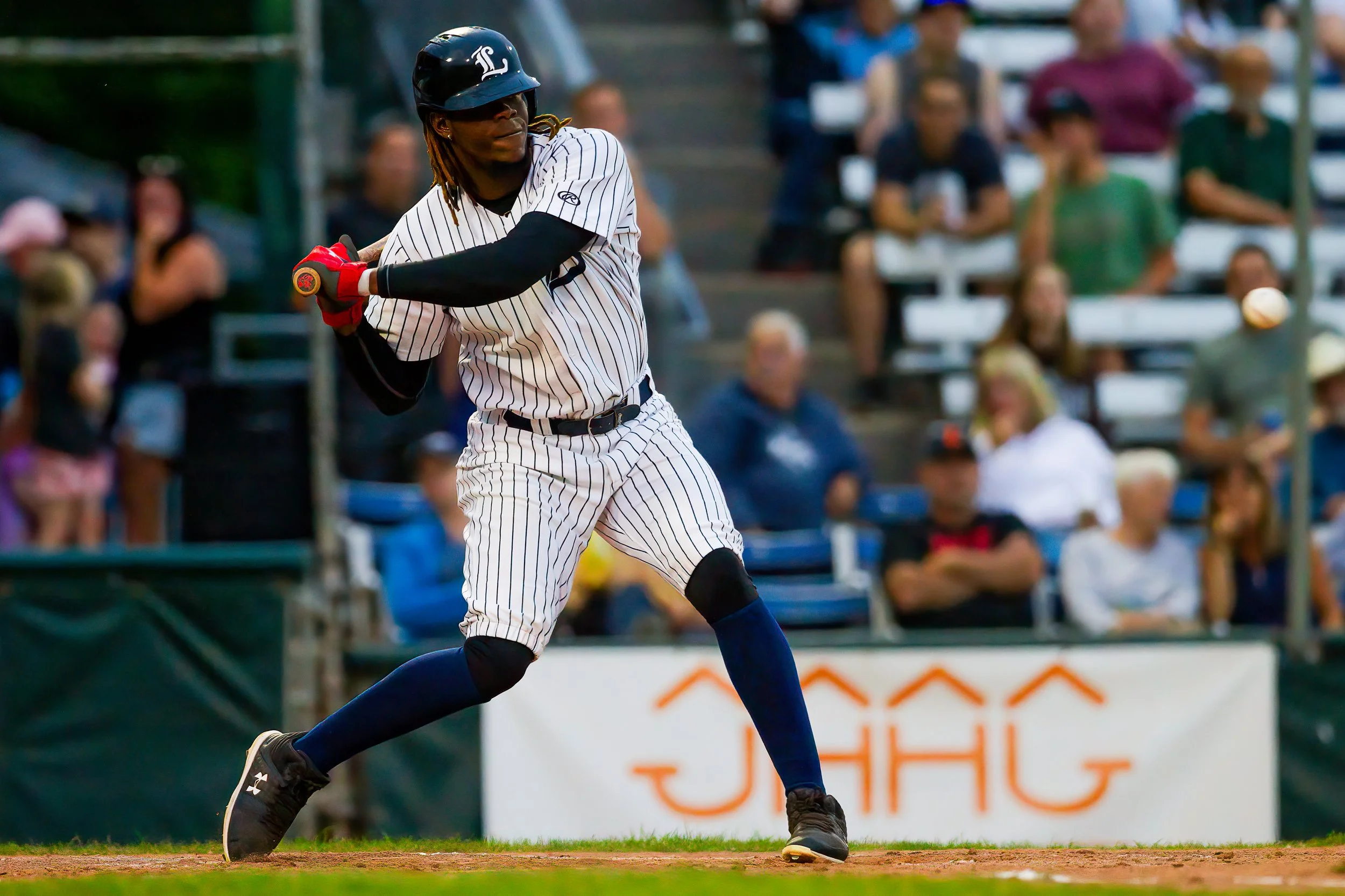   Starling Joseph enters action Friday on a 14-game hitting streak. (Photo: Matt Hiscox Photography).  