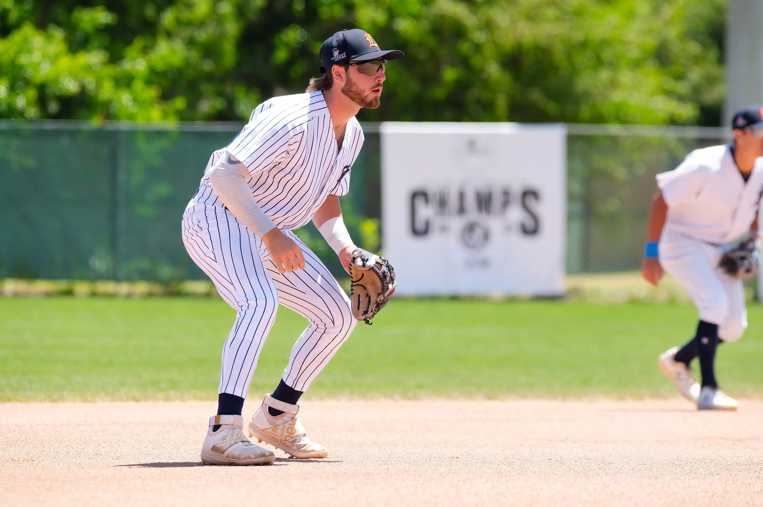   Gibson Krzeminski, a new Major this year, is expected to play regularly at third base with the departure of Taylor Wright. In his first 10 games, the 24-year-old hit .306 (11-for-36) with seven RBIs.   (Photo: Matt Hiscox Photography).  