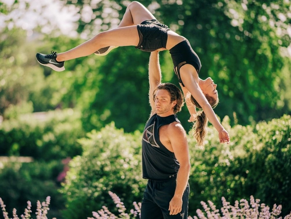 Walsh and Michaud during summer training in 2021. (Photo: Danielle Earl Photography).