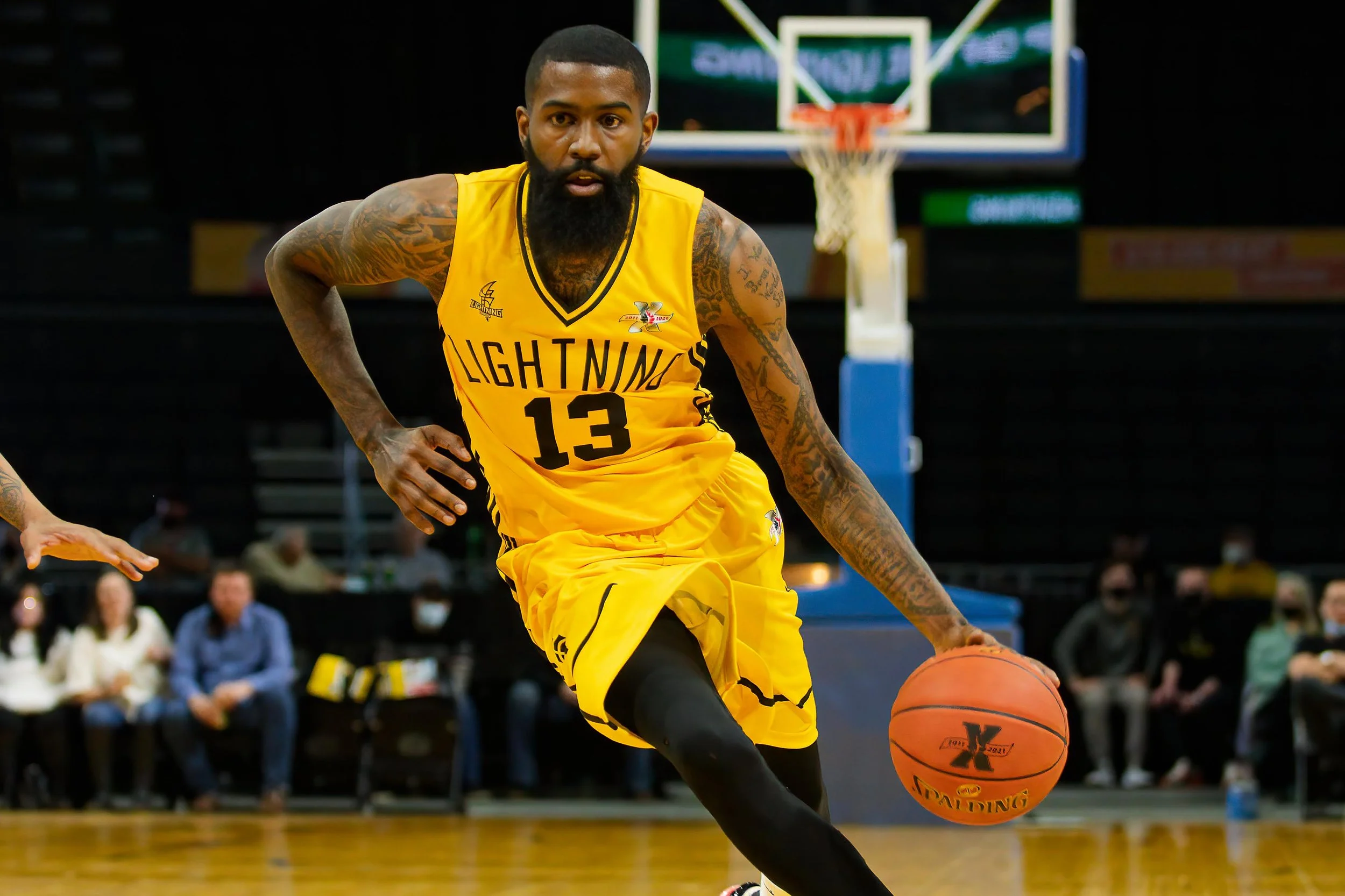   Terry Thomas, reigning Canadian Player of the Week, has put the Lightning on his shoulders at times while the team has been banged up with injuries. (Photo: Matt Hiscox Photography).  