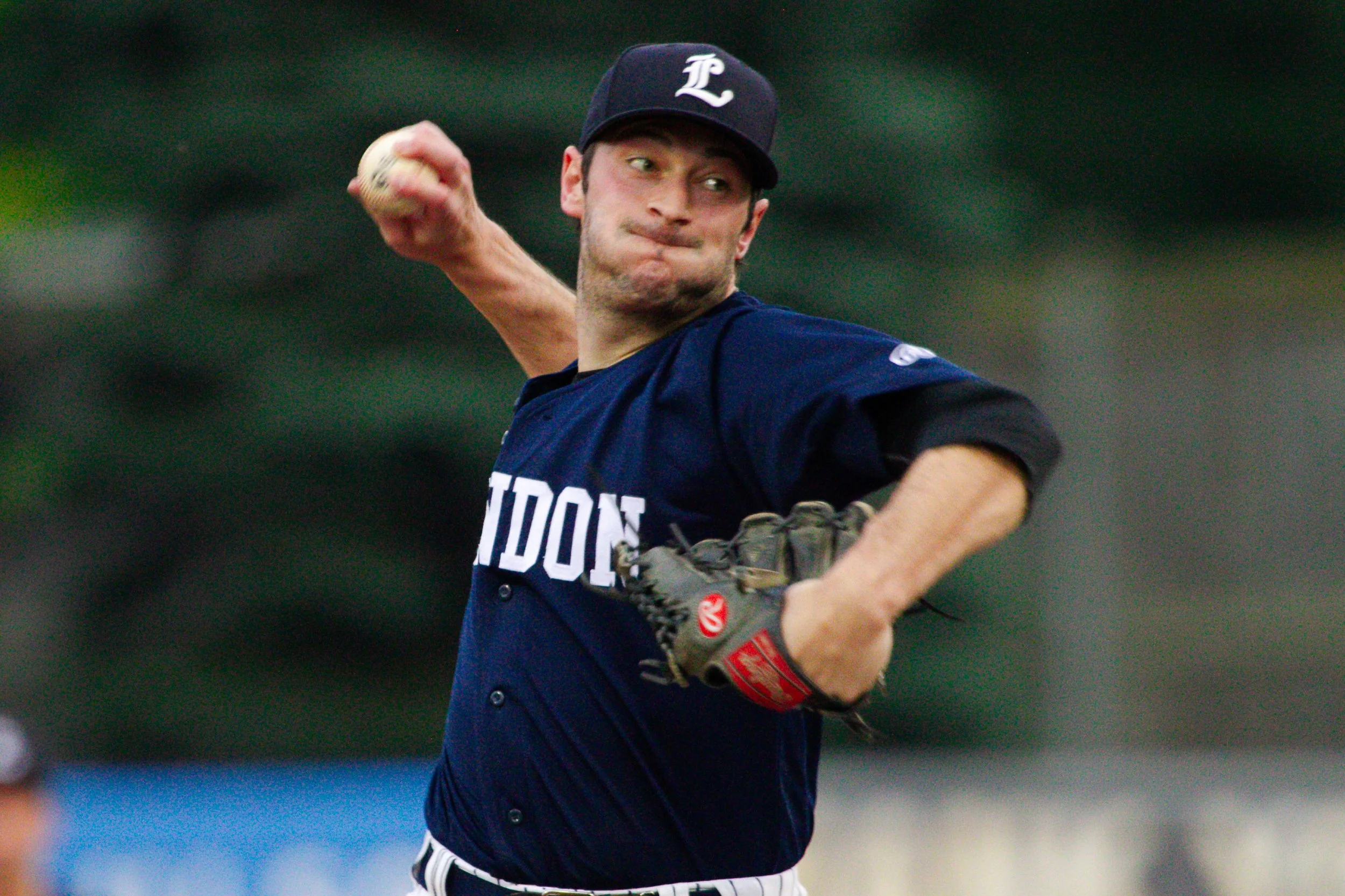   Owen Boon, the Majors’ ace, leads the IBL in strikeouts. (Photo: Matt Hiscox Photography).  