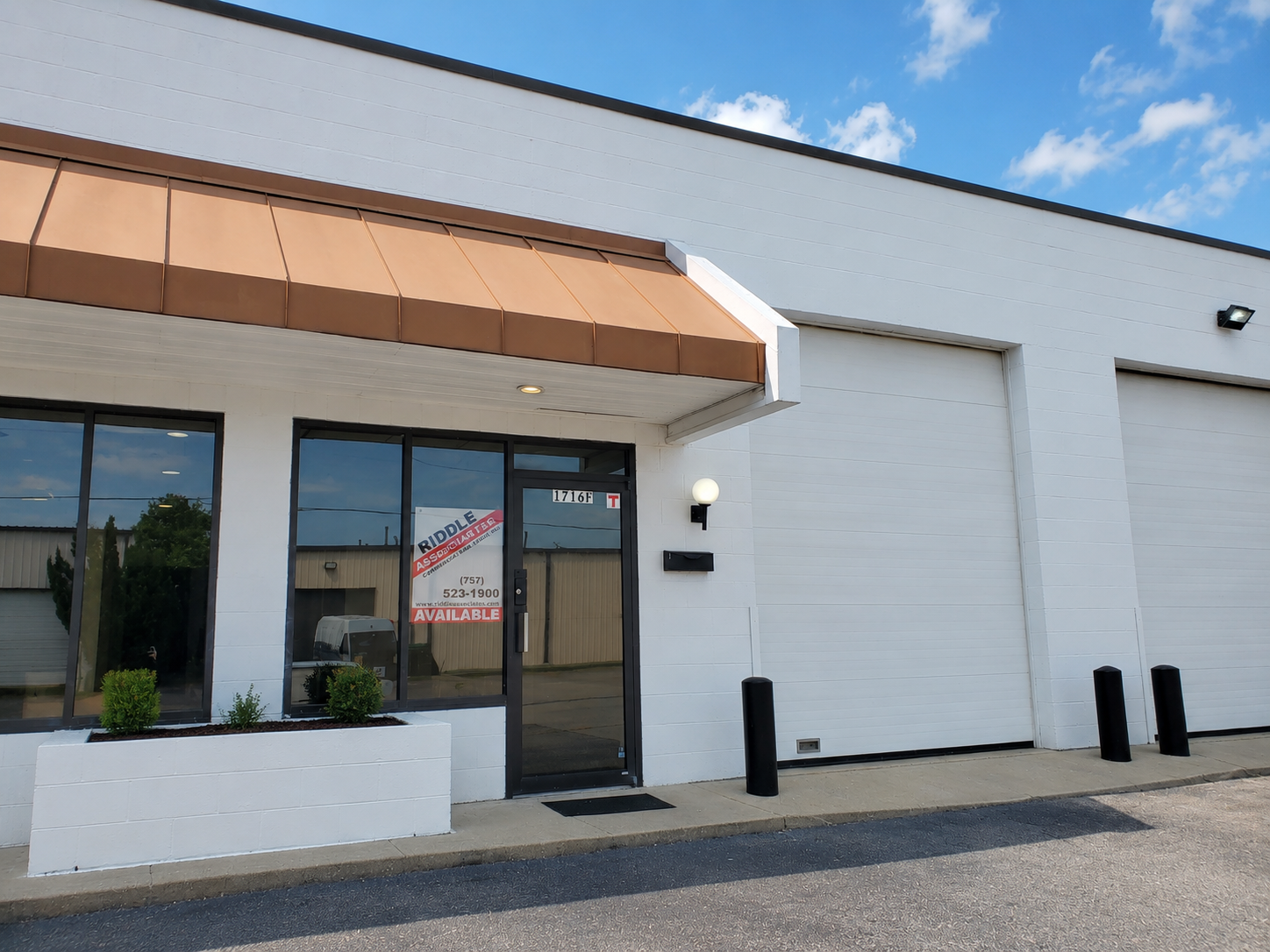 1716 South Park Court  | Suite F | Chesapeake, VA 23320 | For Lease