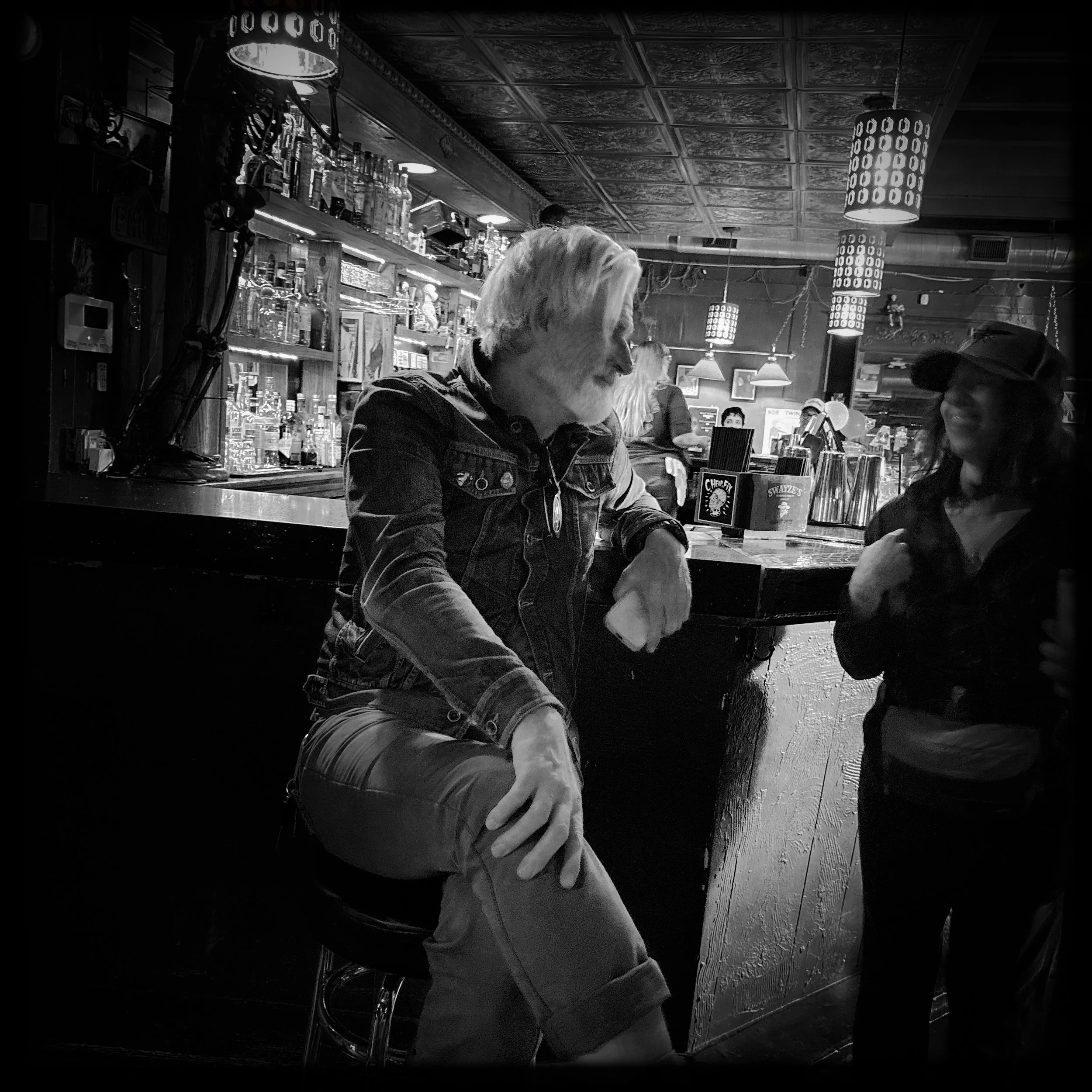 Bobby at Aristocrat Lounge 2.22.26, photo by Pam Peltz
