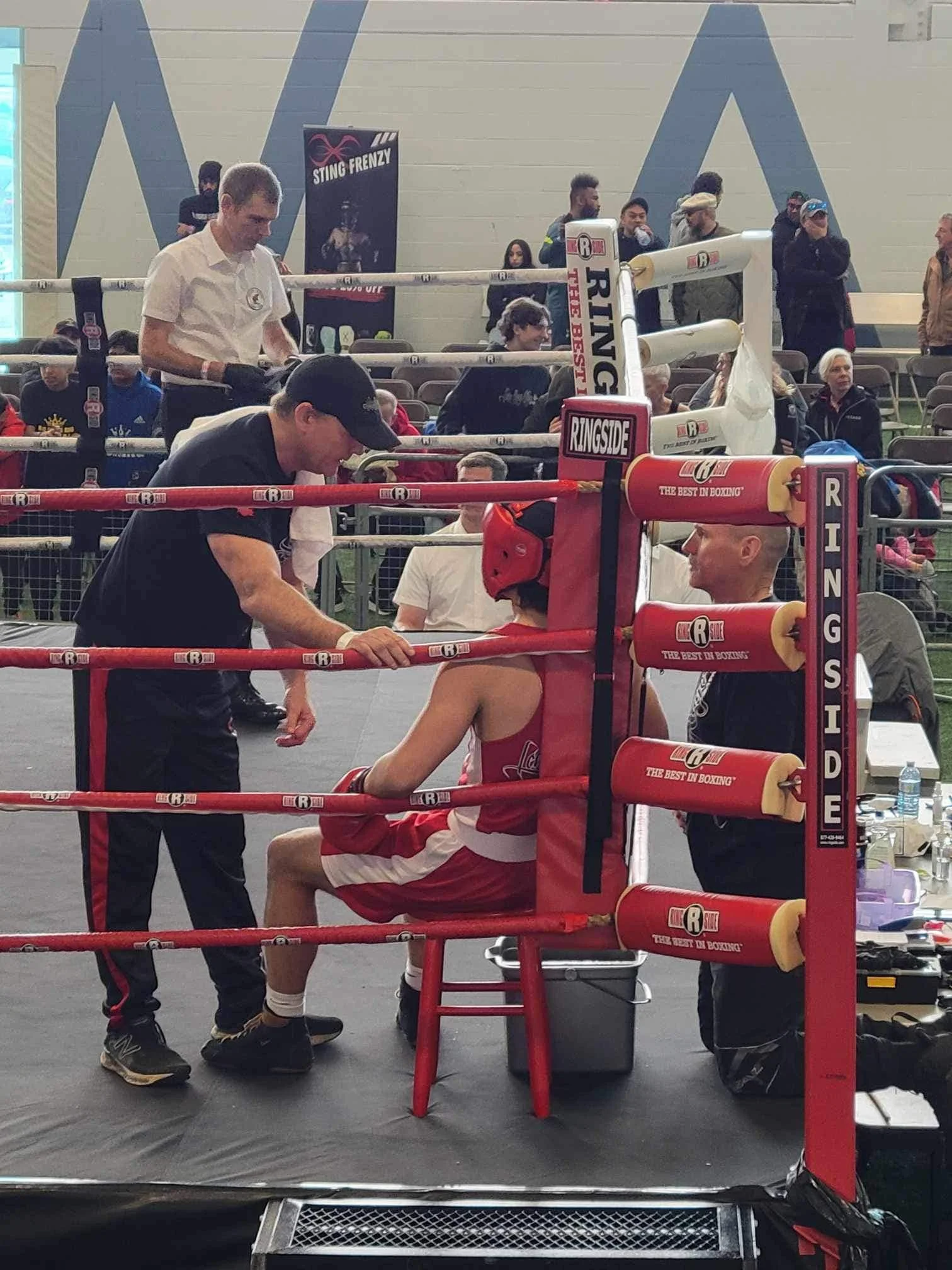 Leading Edge boxer and Coach