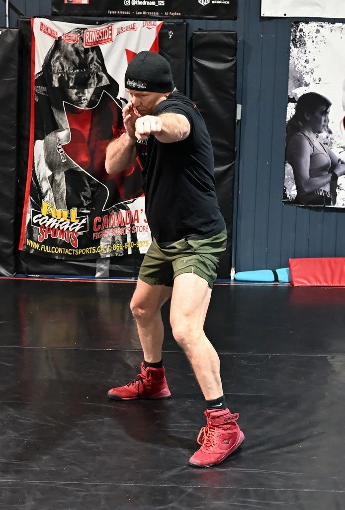 Boxing coach Matt Richer