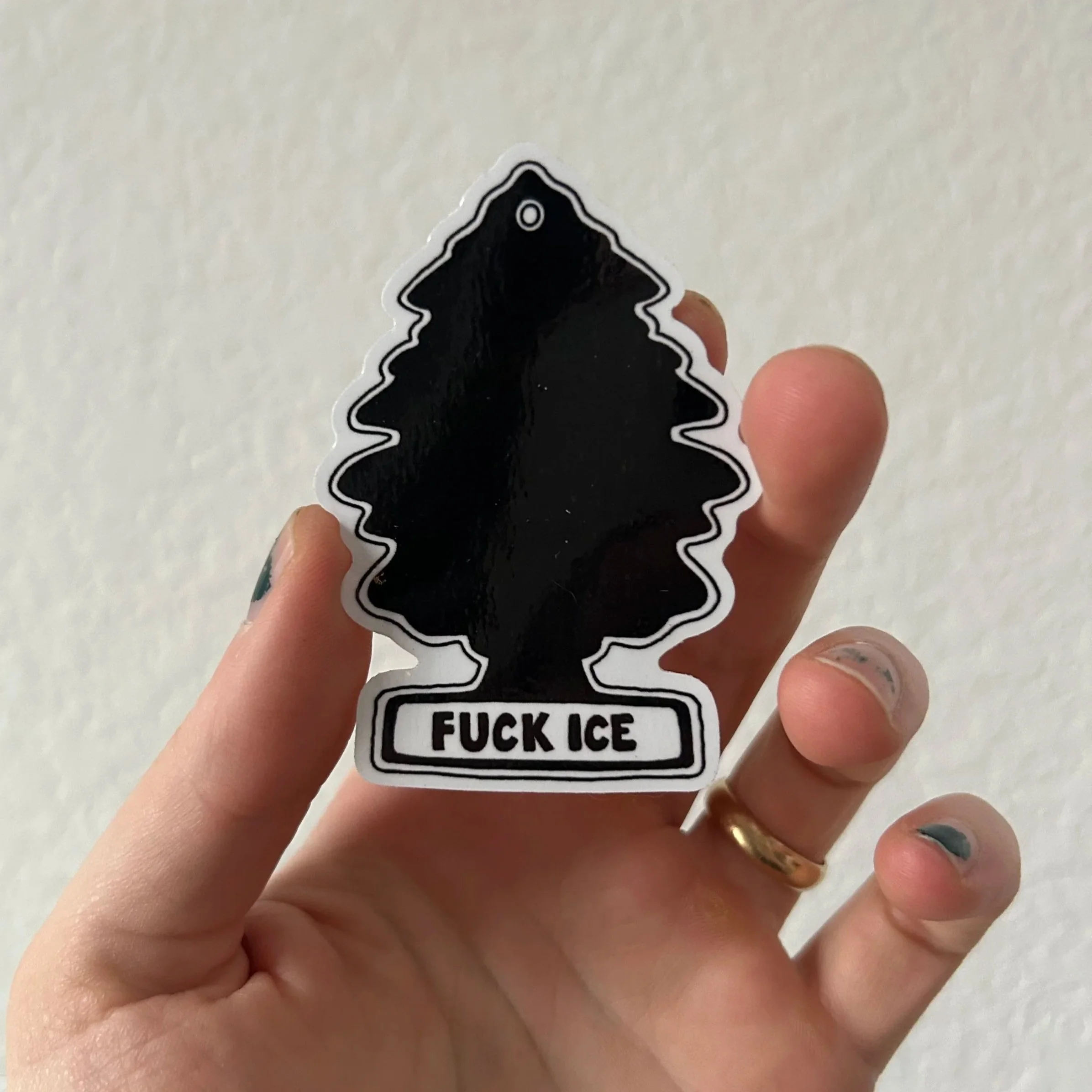 "F*CK ICE" Sticker