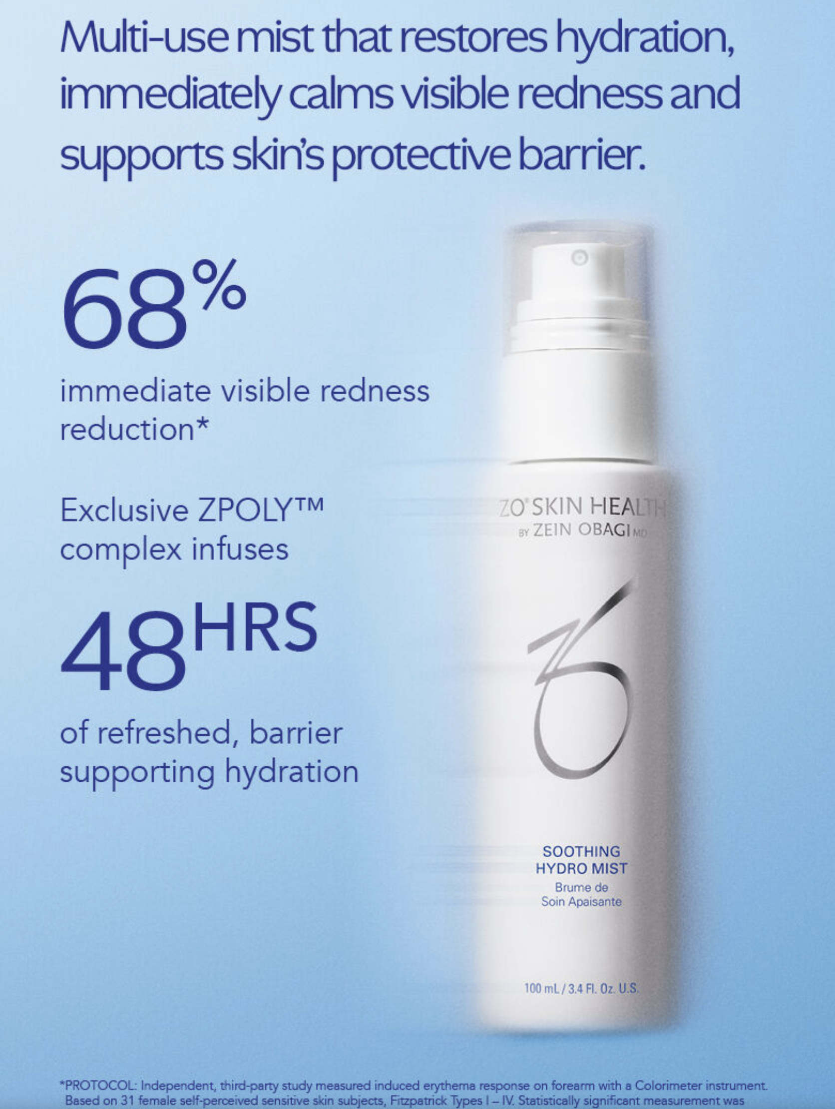 ZO Soothing Hydro Mist