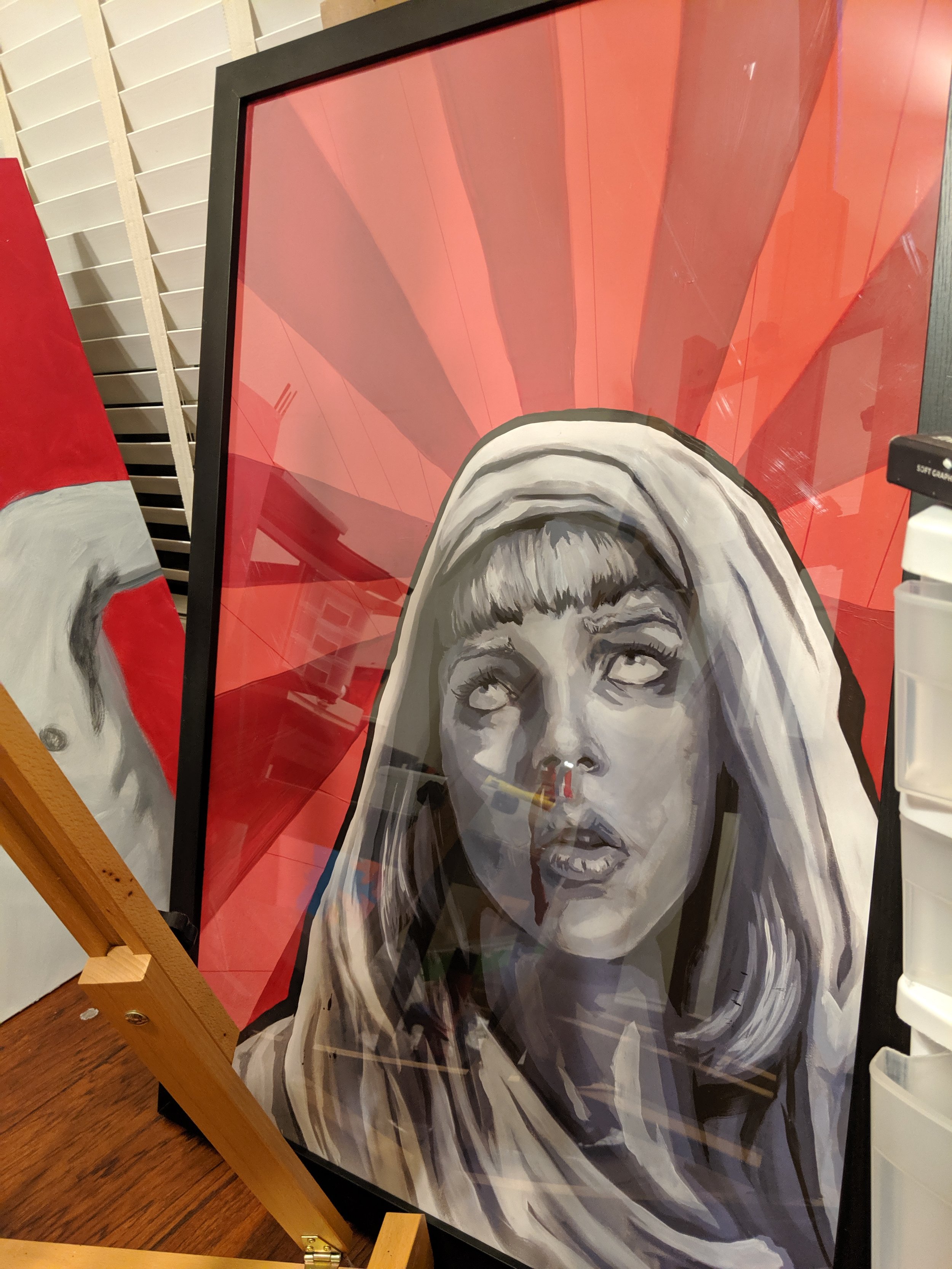 A hand finished "Mia Madonna"
