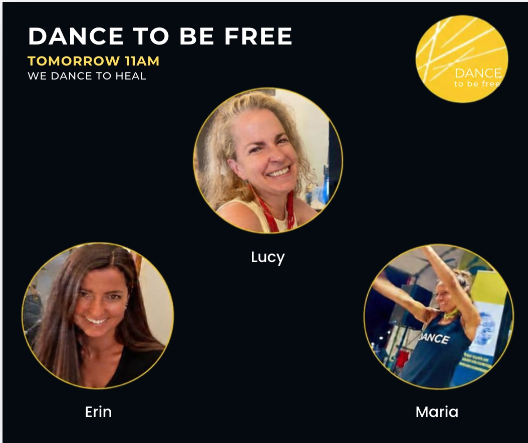 Saturday class at the Avalon with Maria, Lucy, and Erin.