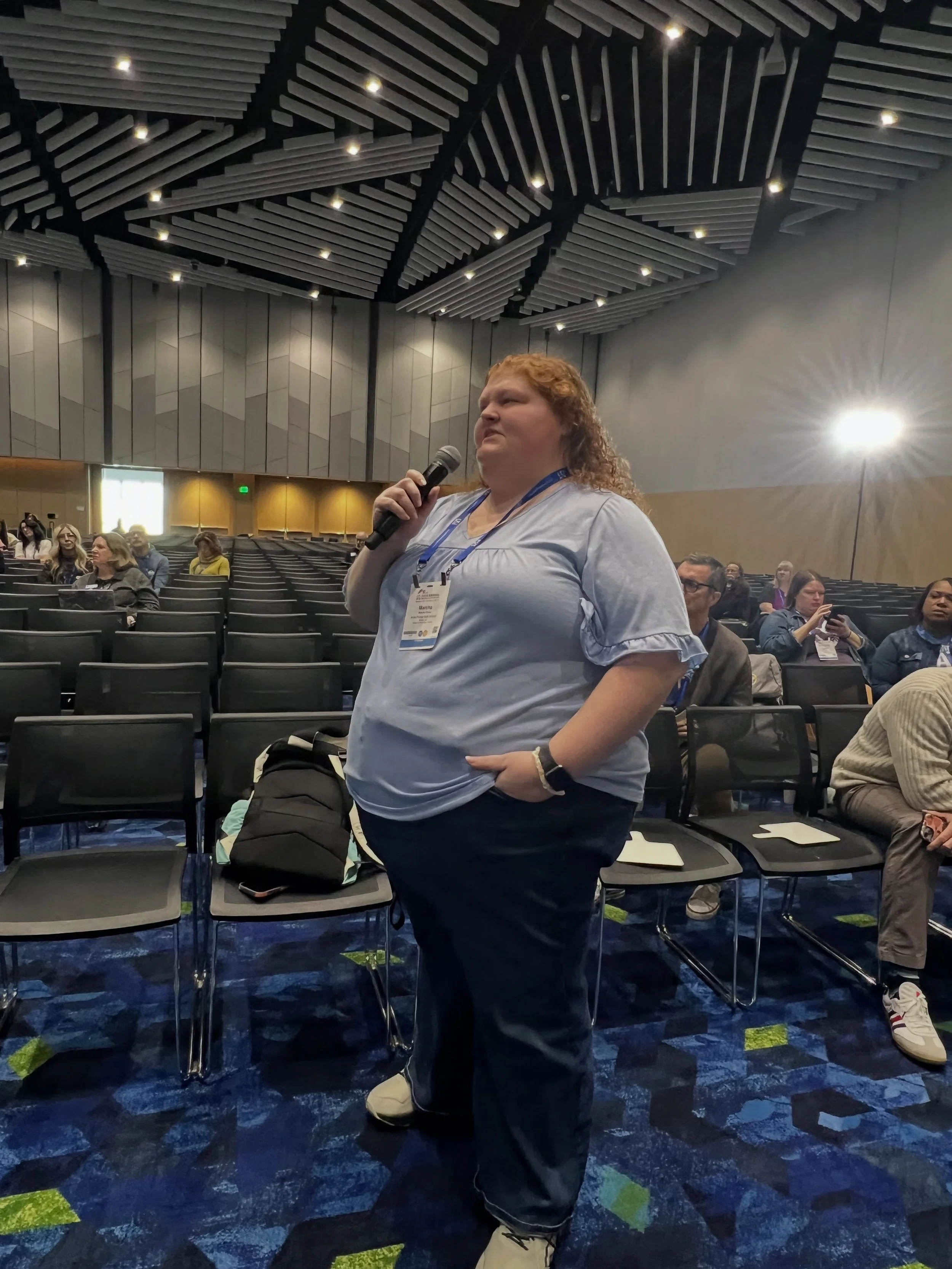 I had the privilege of bringing forward a resolution this morning that the Central Regional Caucus helped shape during our discussions yesterday afternoon! Our goal is to have a way to contact other affiliates through the NCTM website to foster commu