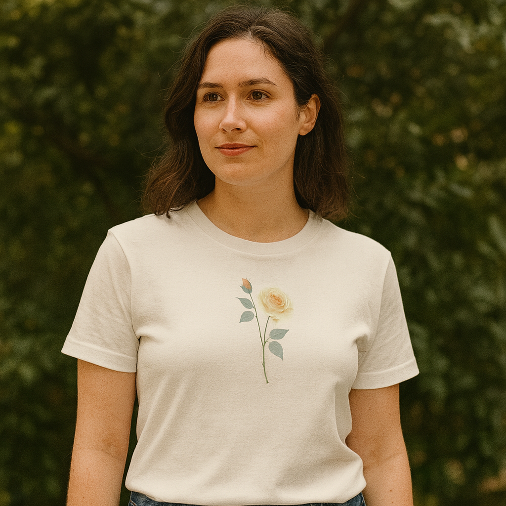 Luminaress Winter Rose Unisex T-Shirt