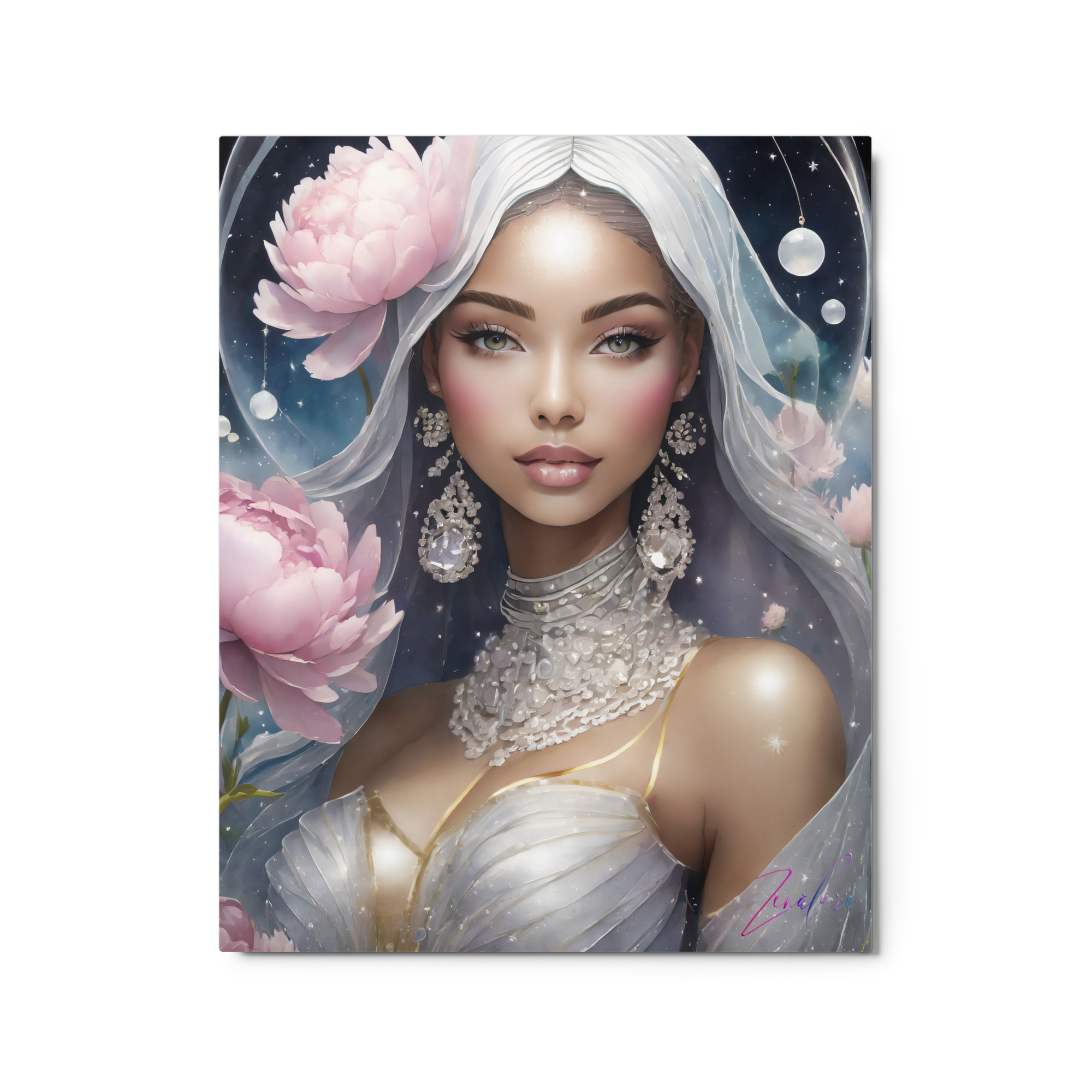Visionary Garden Stars - Luminous Infinity Edge Art Print