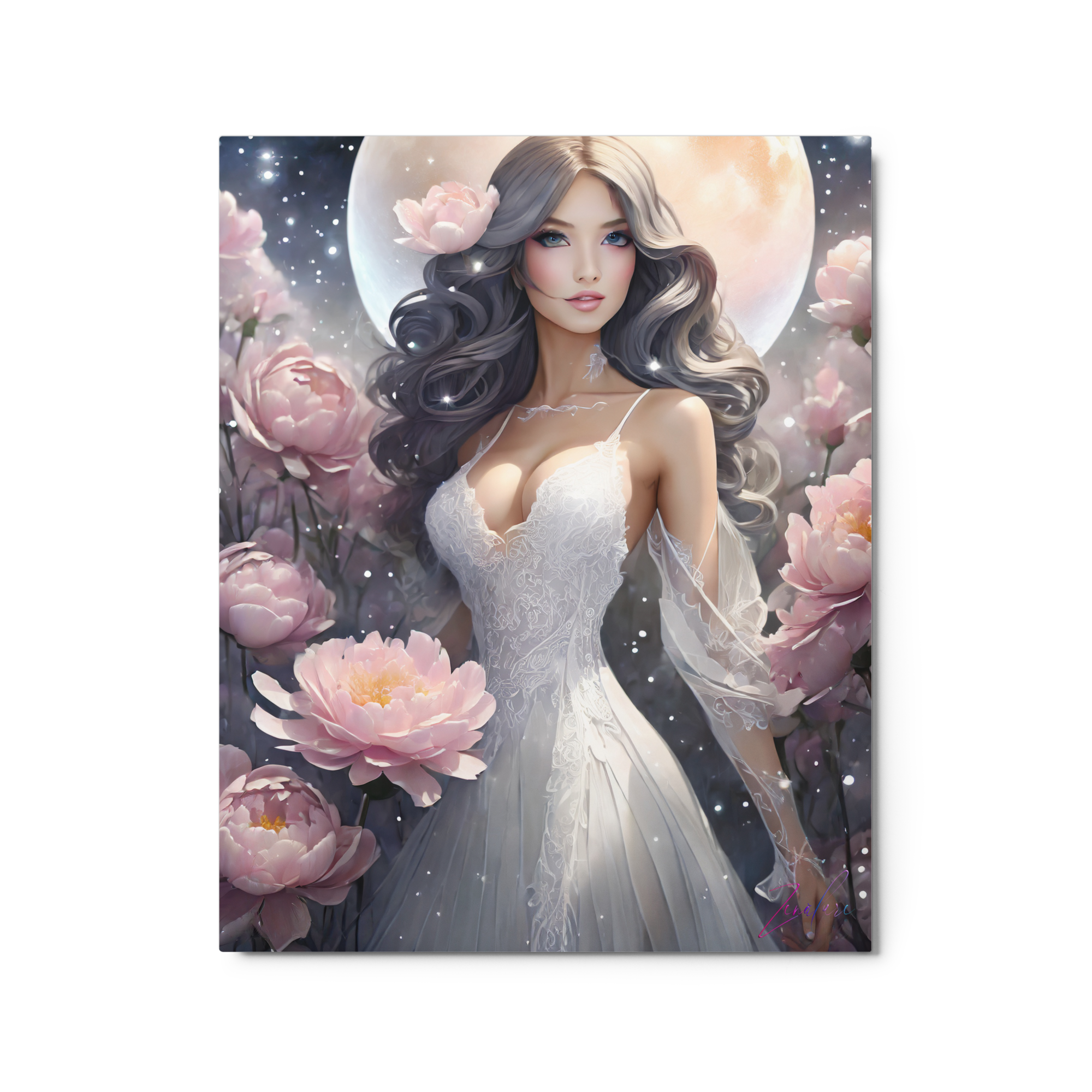 Visionary Gardens Mischief - Luminous Infinity Edge Art Print