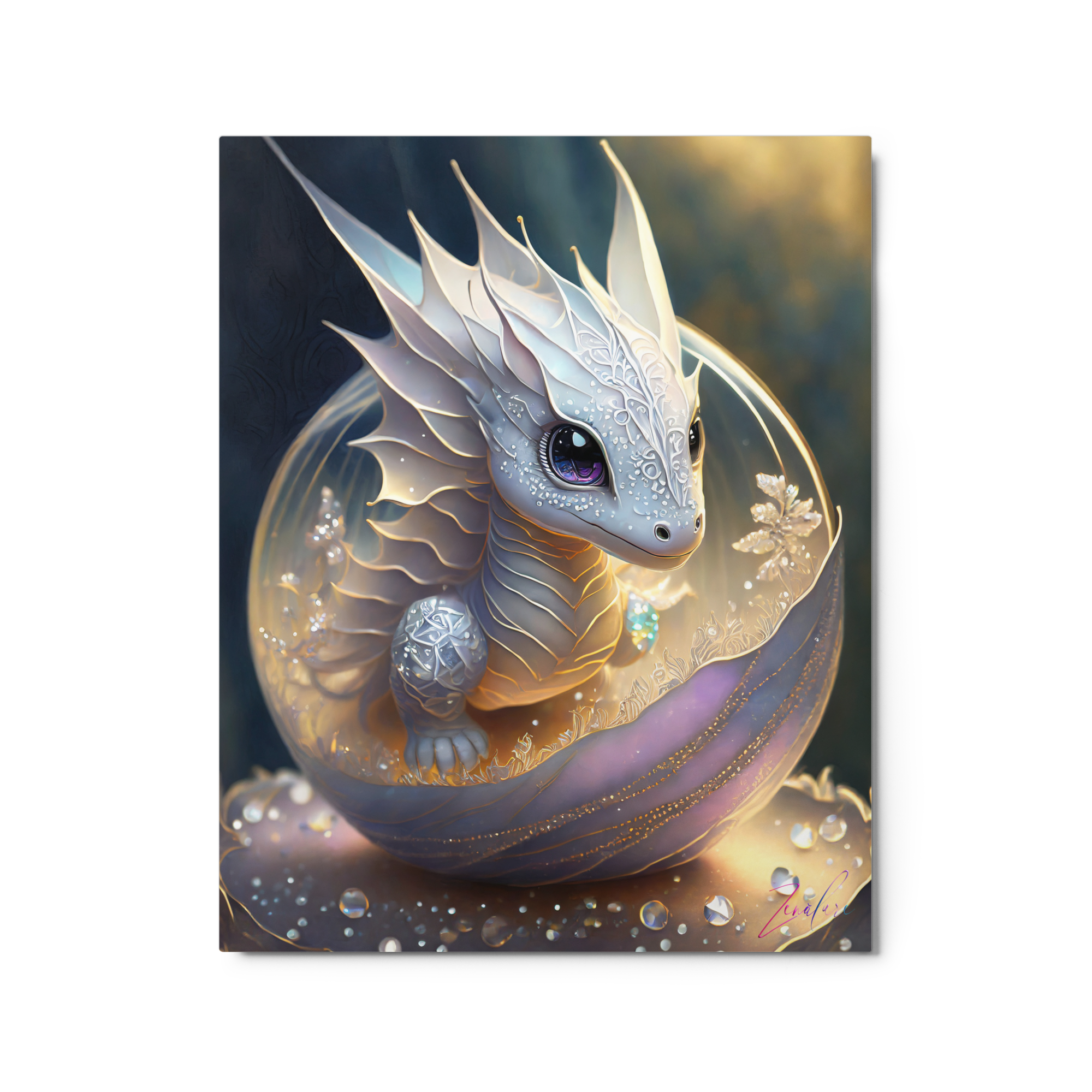 Year Of The Dragon - Luminous Infinity Edge Art Print