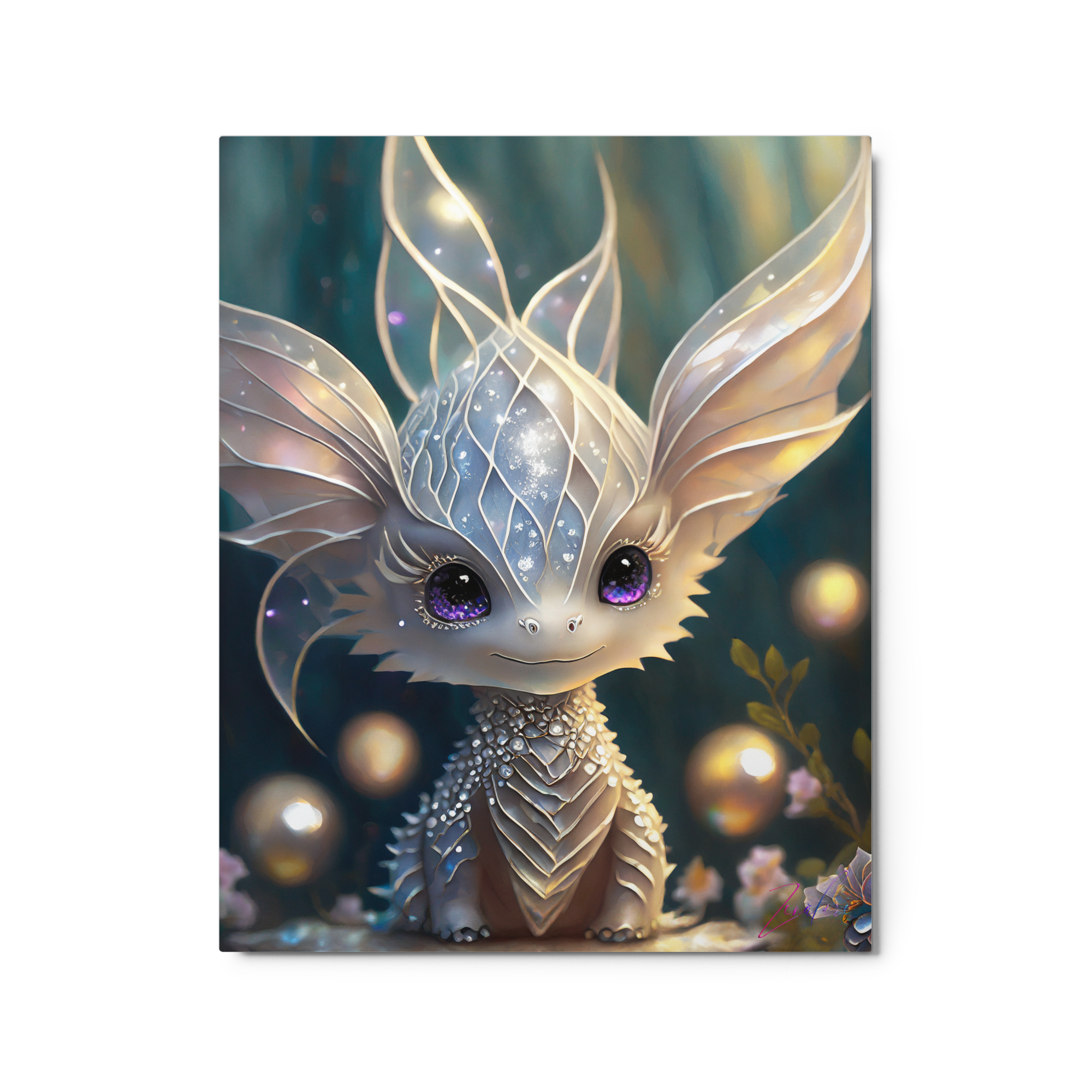 Welcome The Year Of The Dragon - Luminous Infinity Edge Art Print